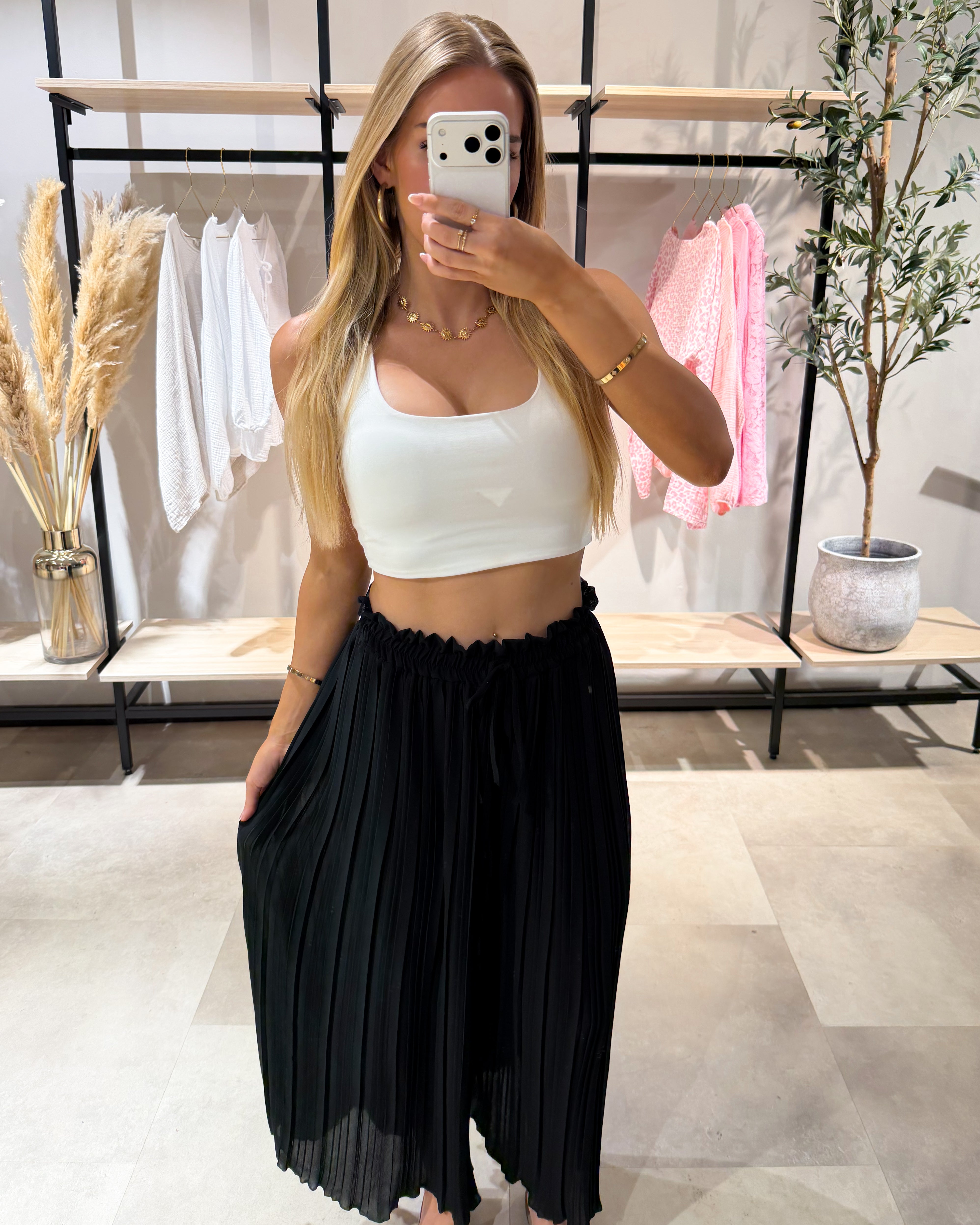 Plissierte Hose "Nola“