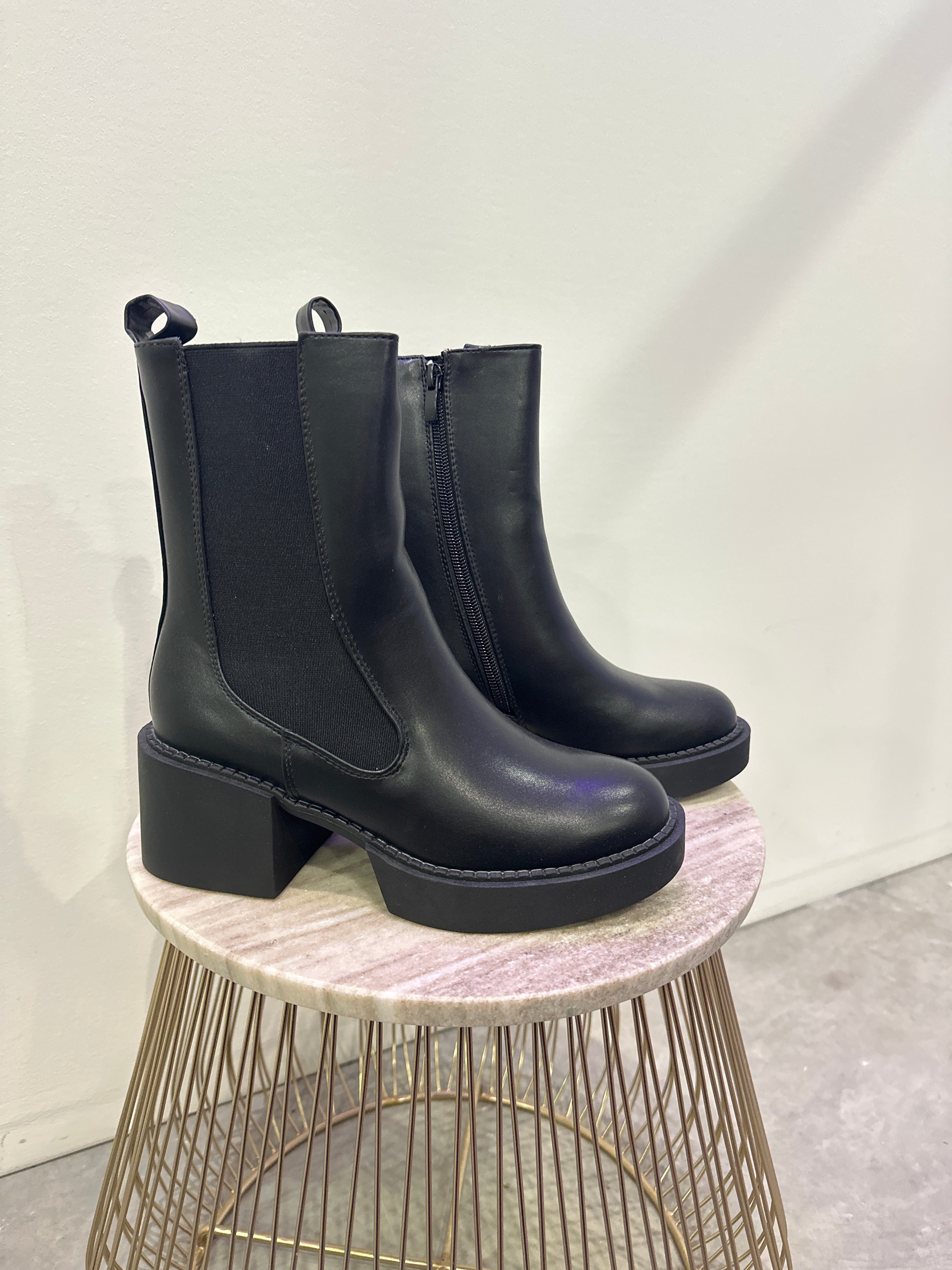 Stiefelette „Lorena“ Schwarz