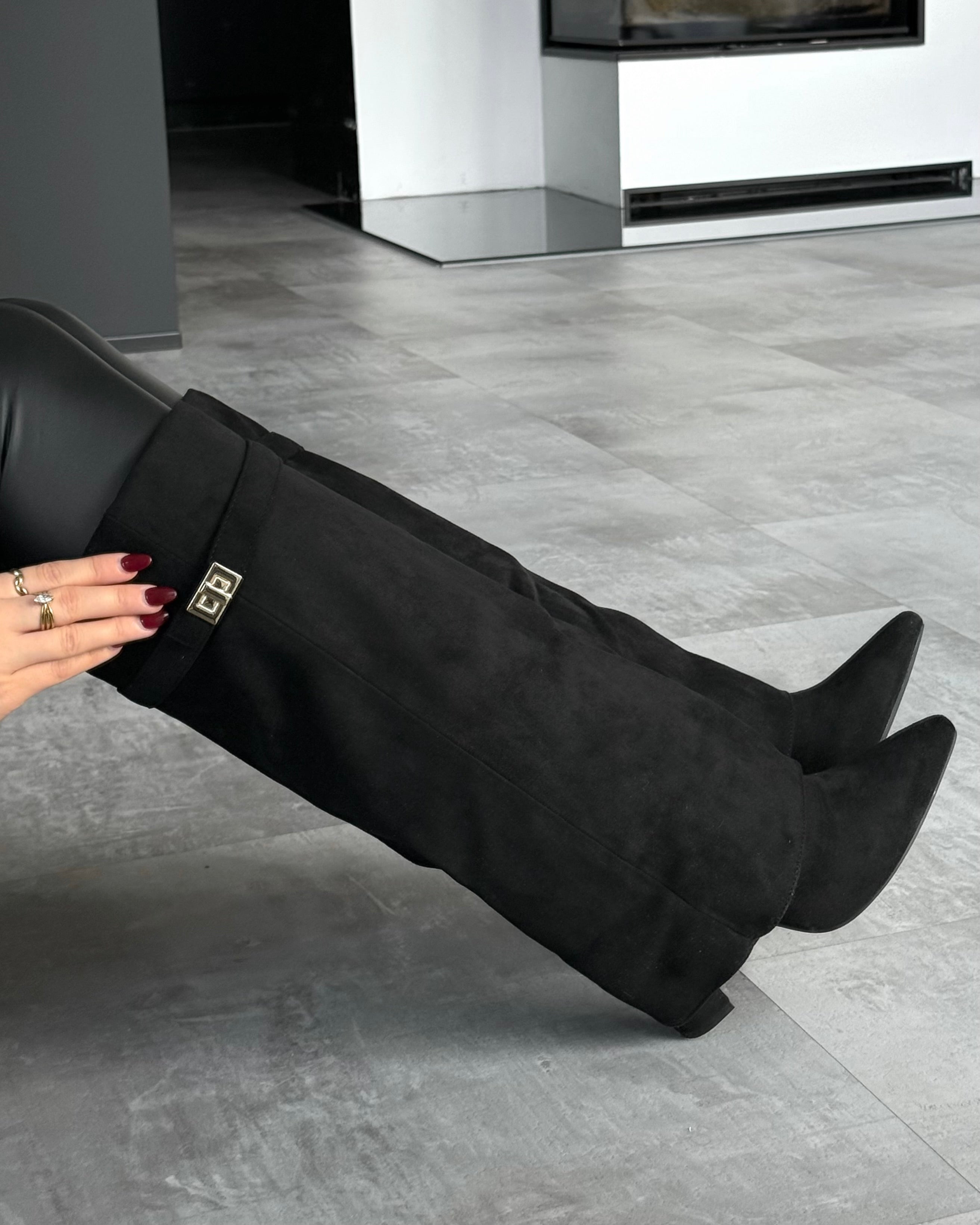 Stiefel “Candice“ Schwarz