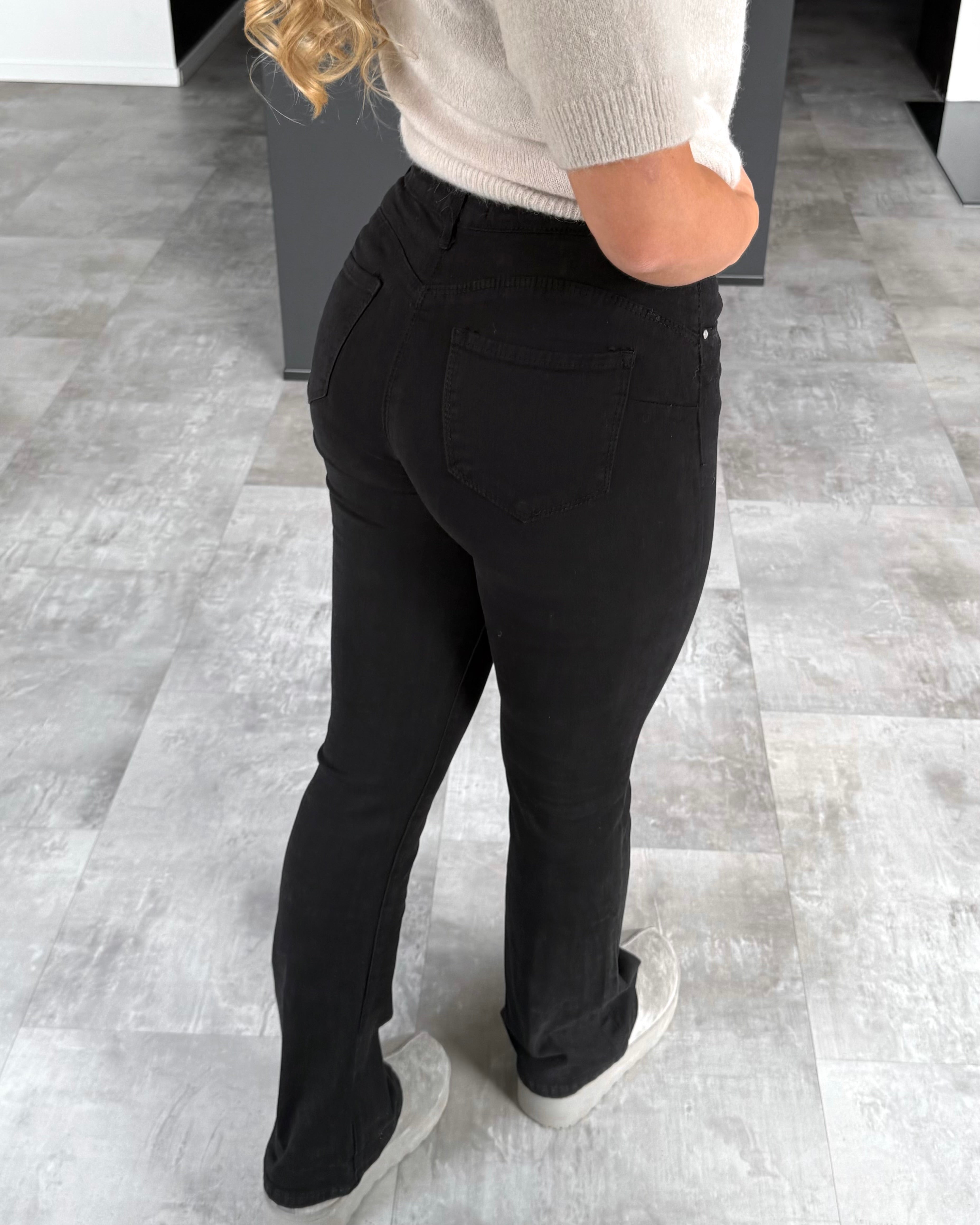 Push-Up Jeans "Darla" Schwarz