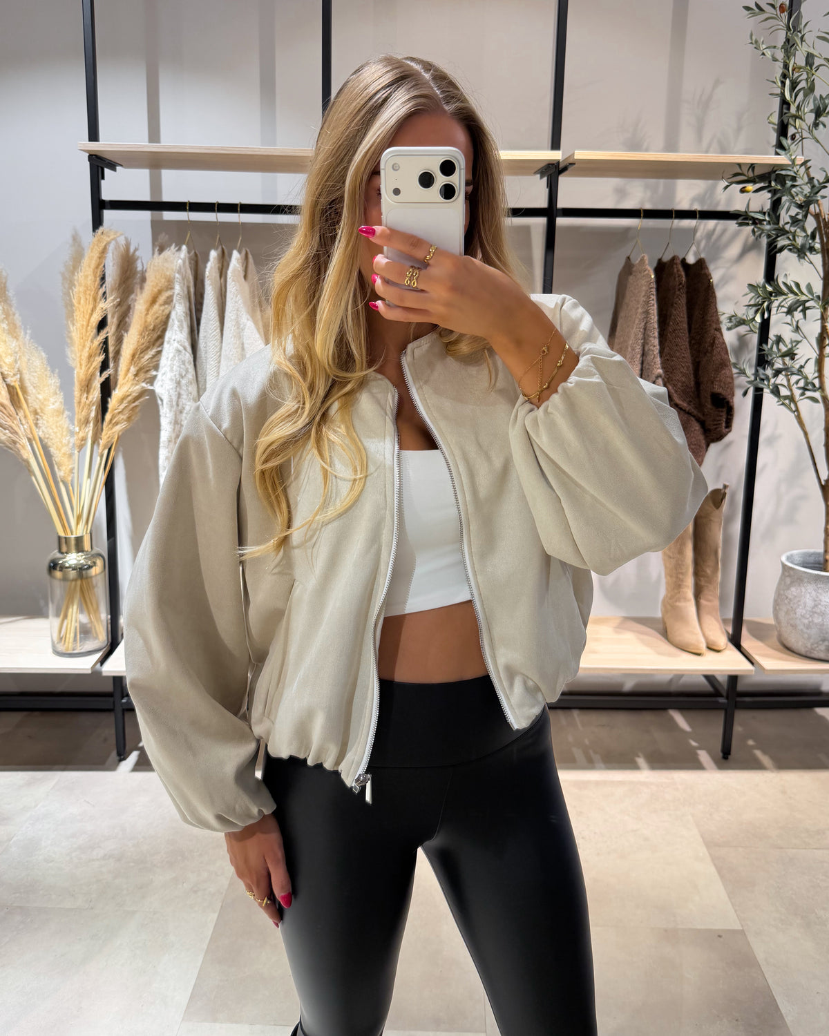 Suede Jacke “Romina”