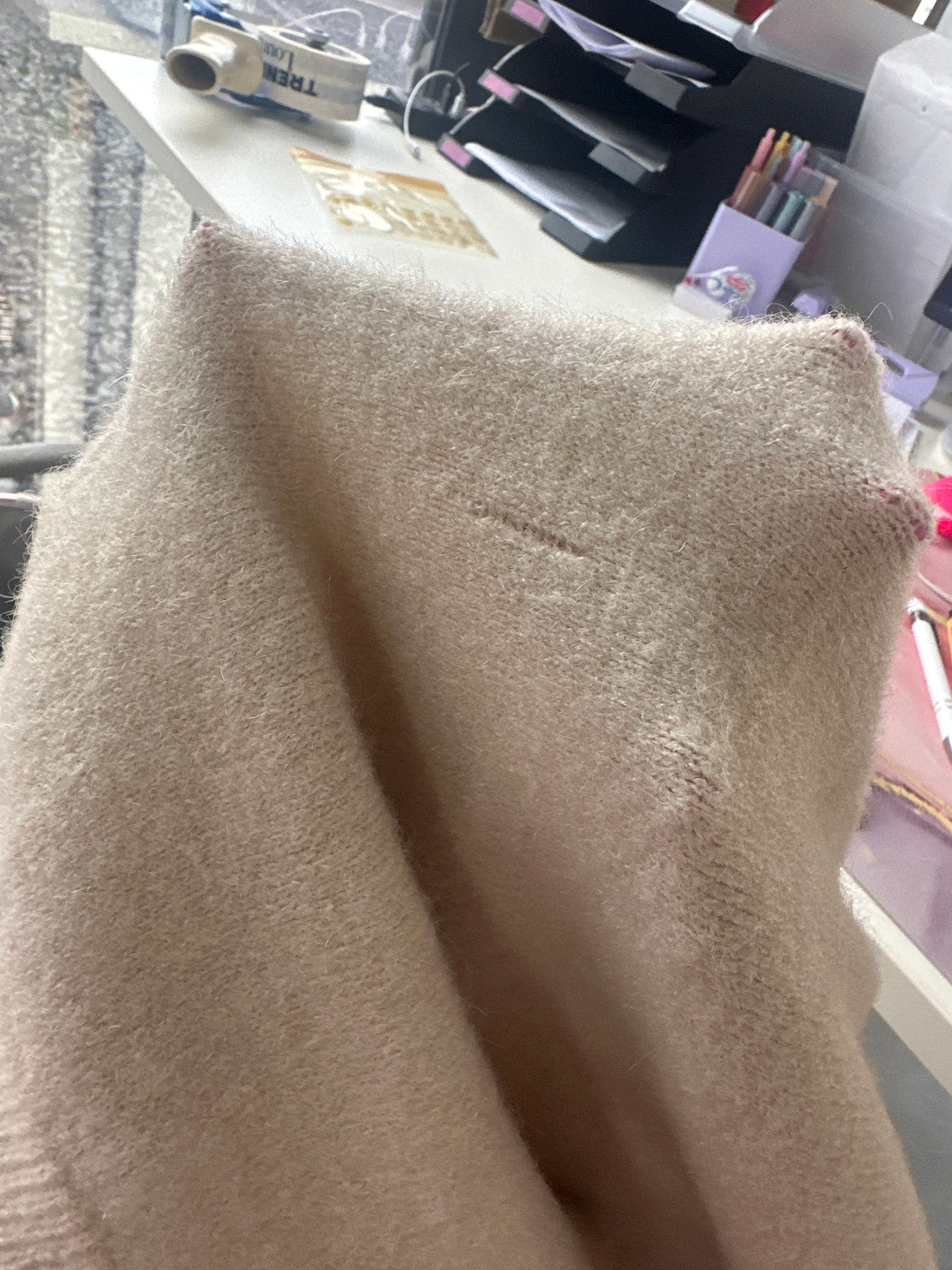 BWARE Strickoberteil "Malina" Beige #140