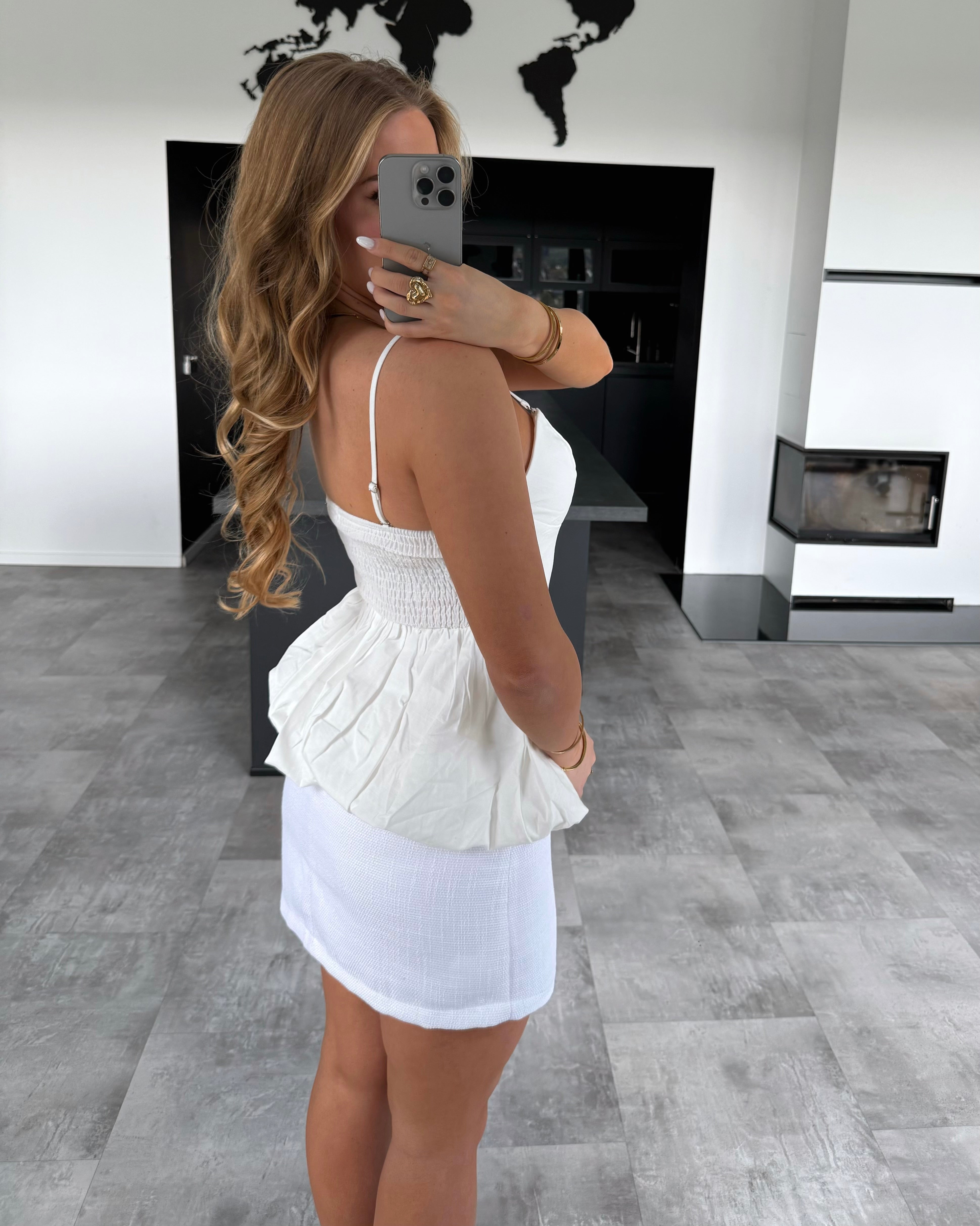 Top “Felicia” Weiß
