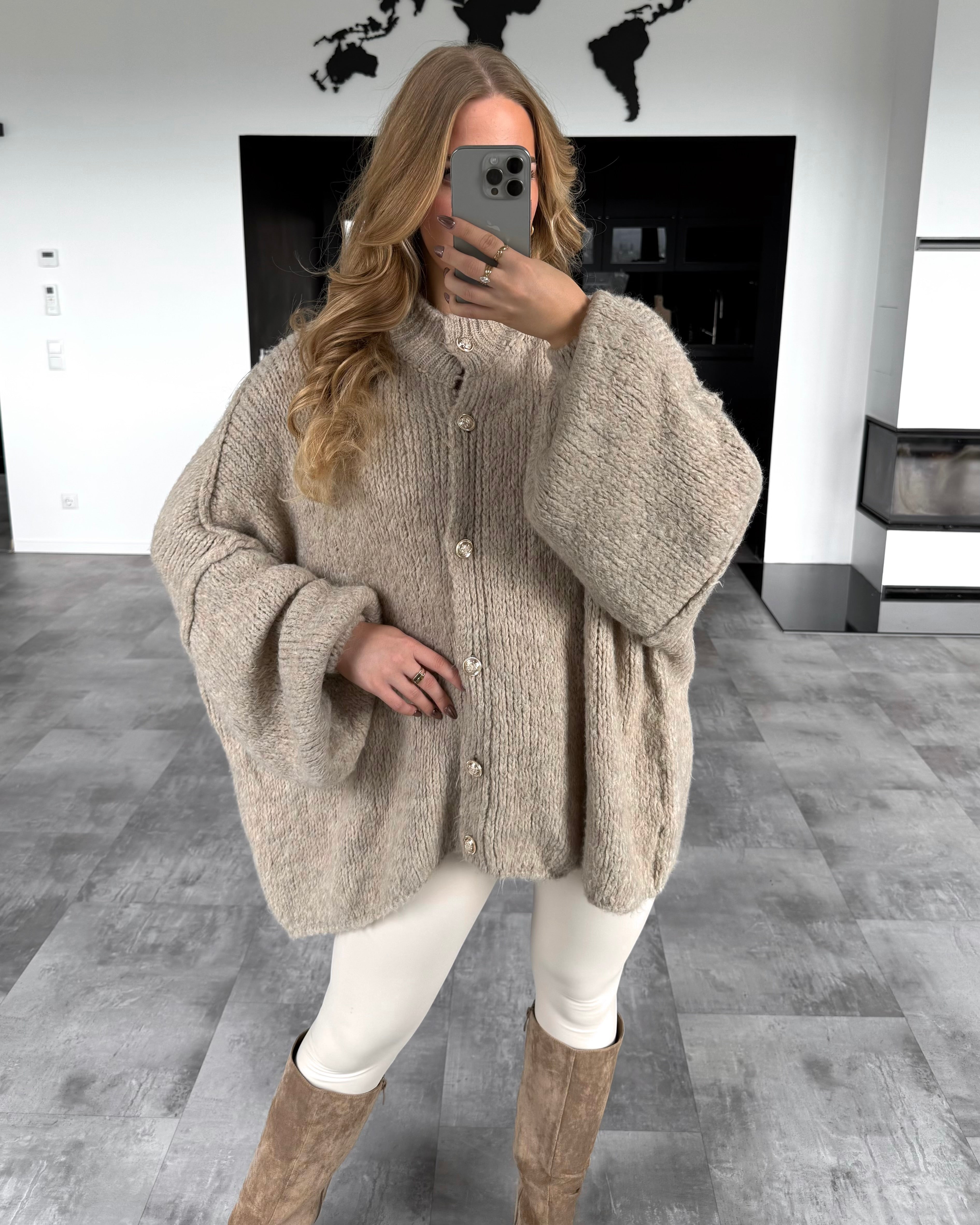 Cardigan "Cece" Beige