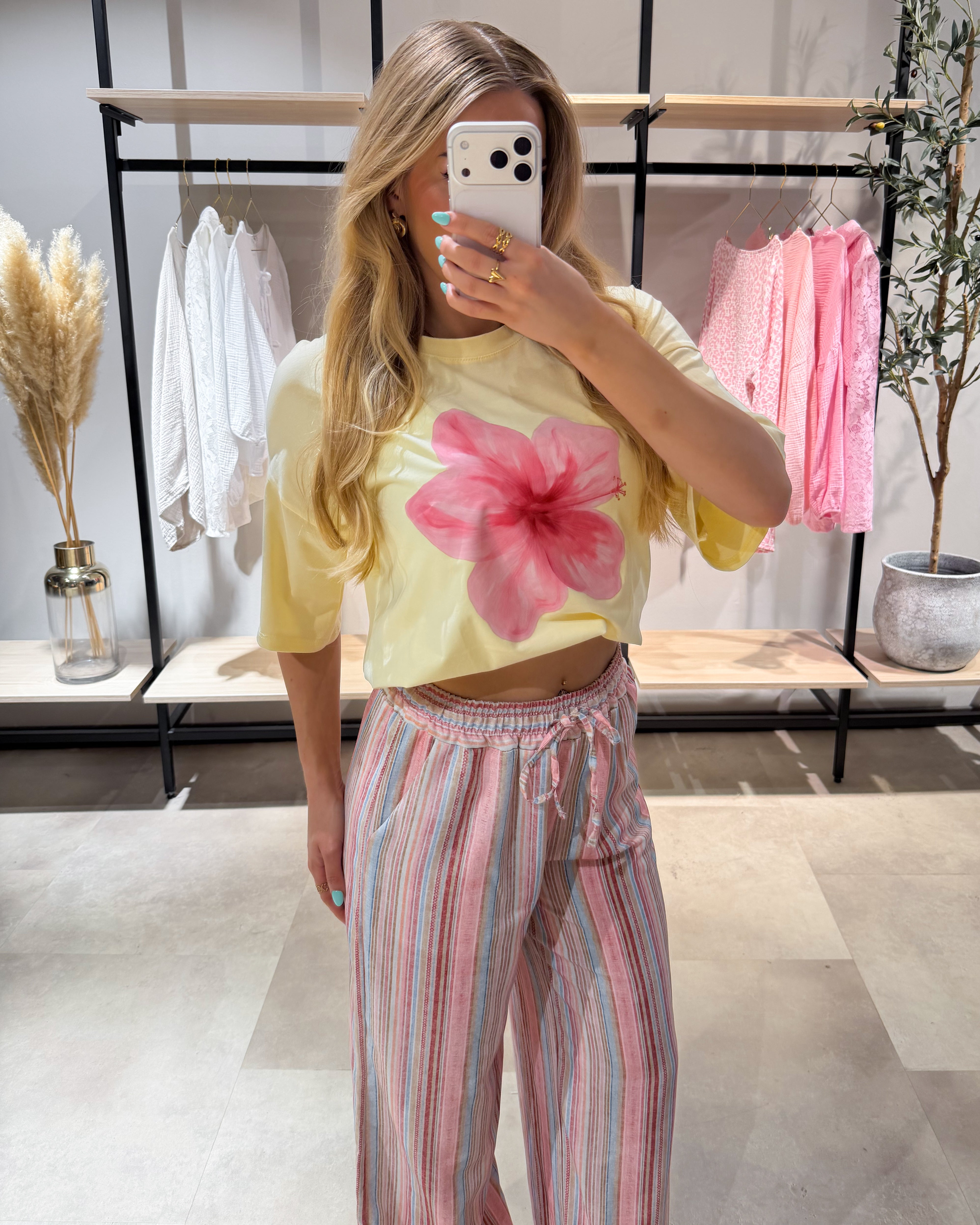 Streifenhose "Cala" Multicolor