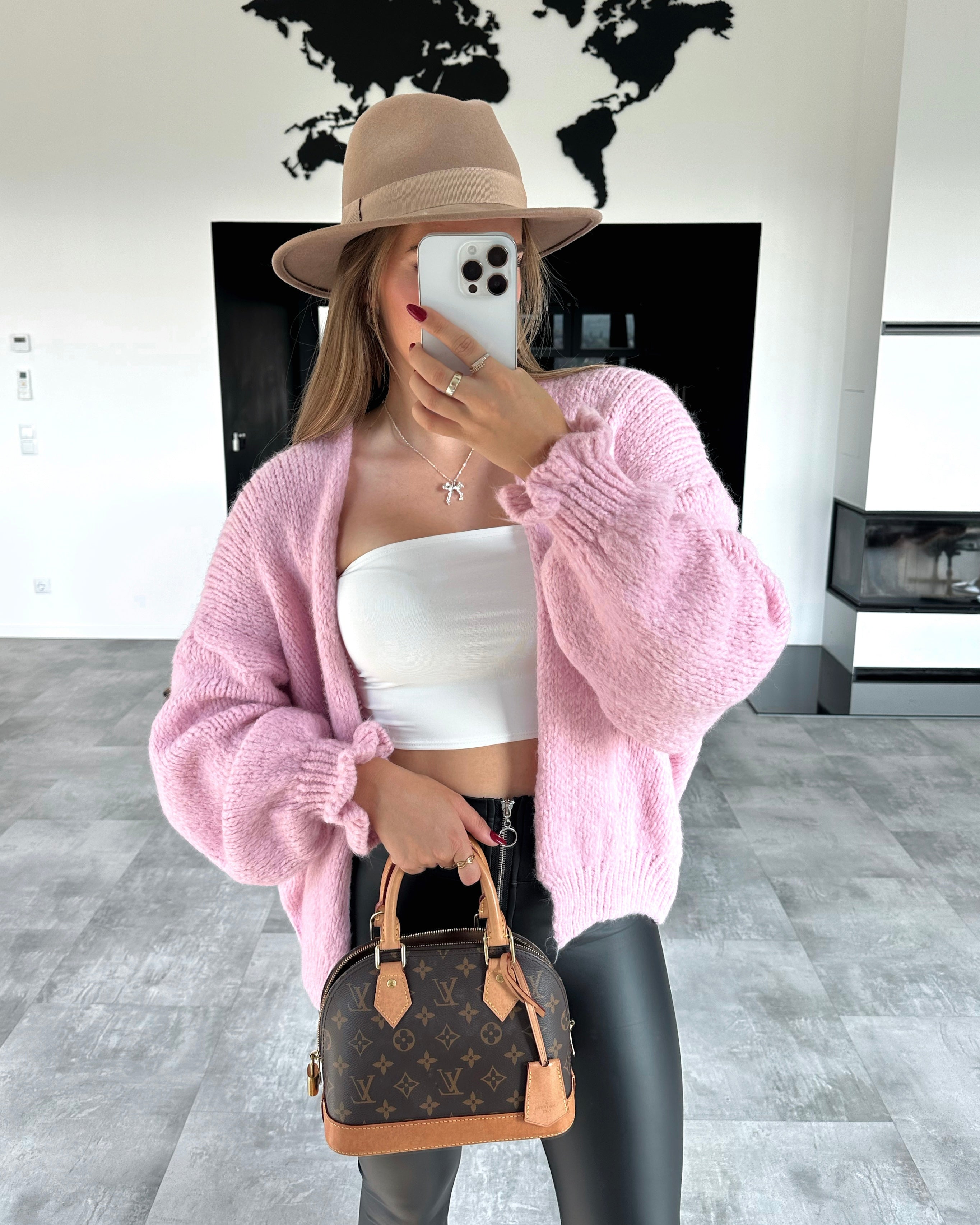 Cardigan "Mary" Rosa
