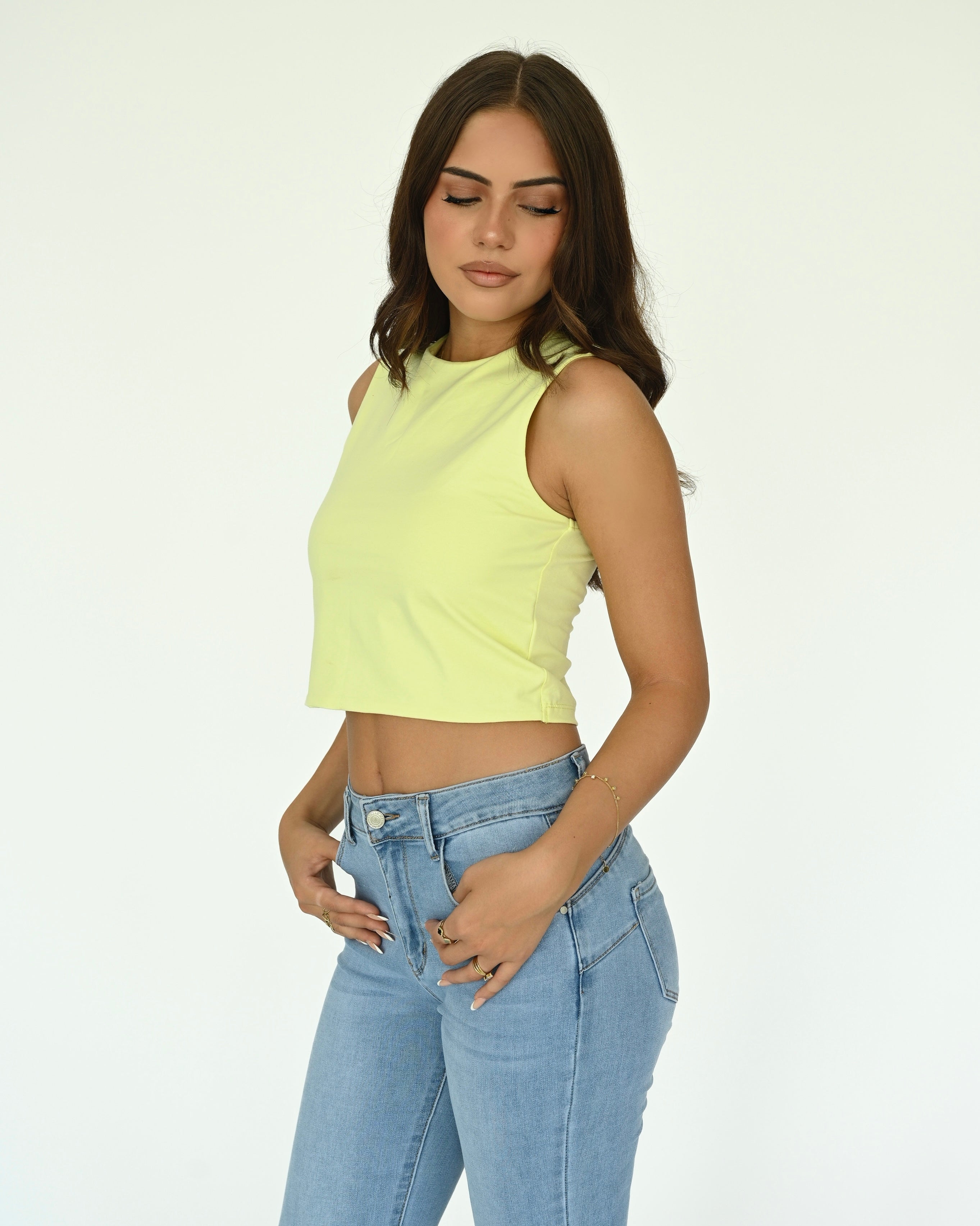 Basic Tanktop Cropped