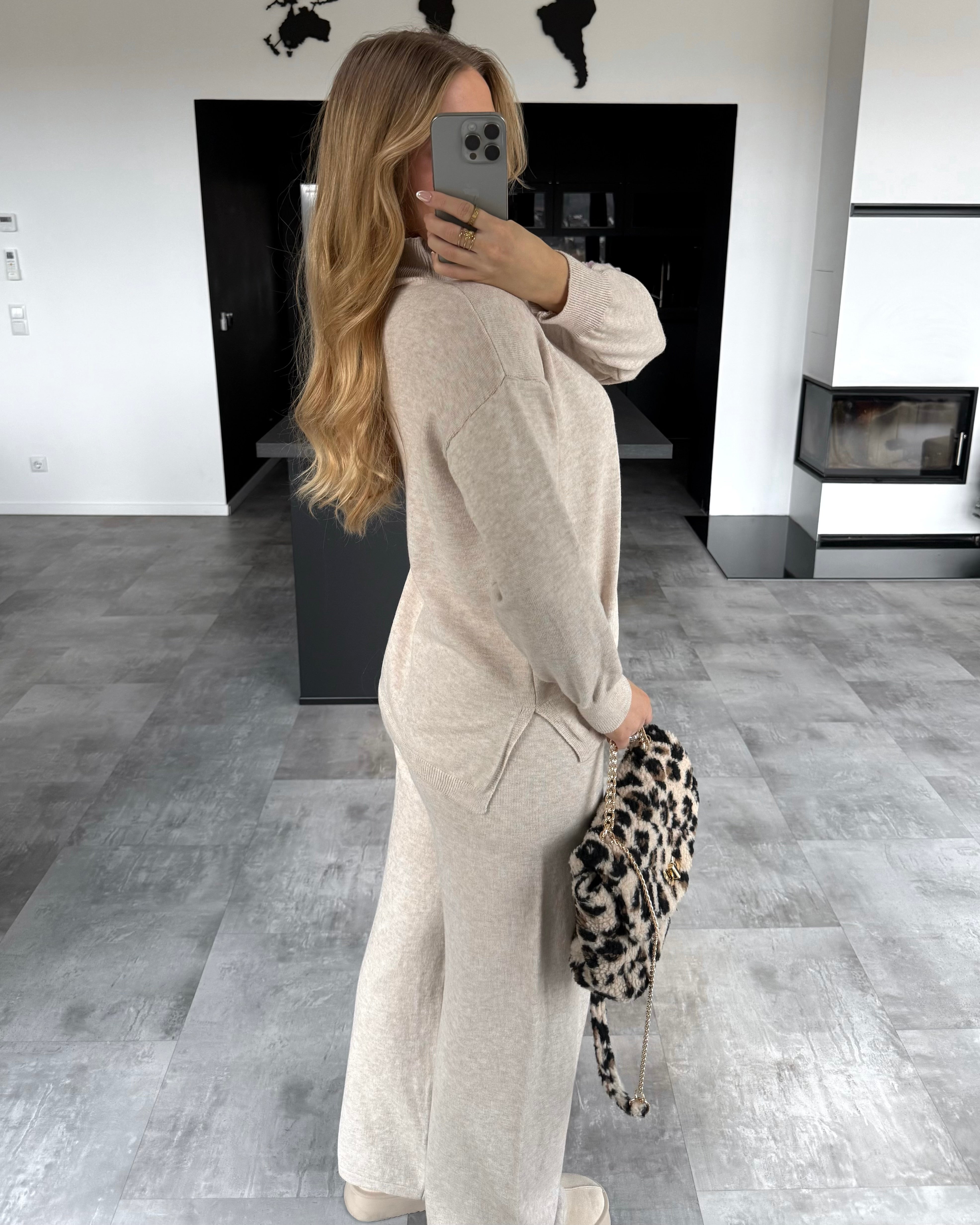 Zweiteiler “Gia” Beige