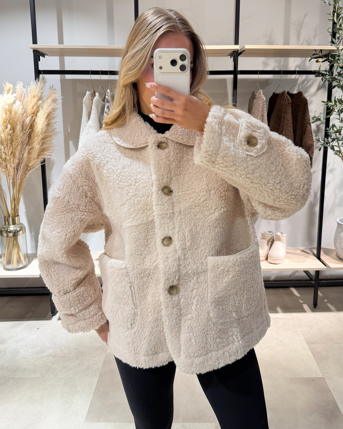 Teddyfell Jacke “Colette”
