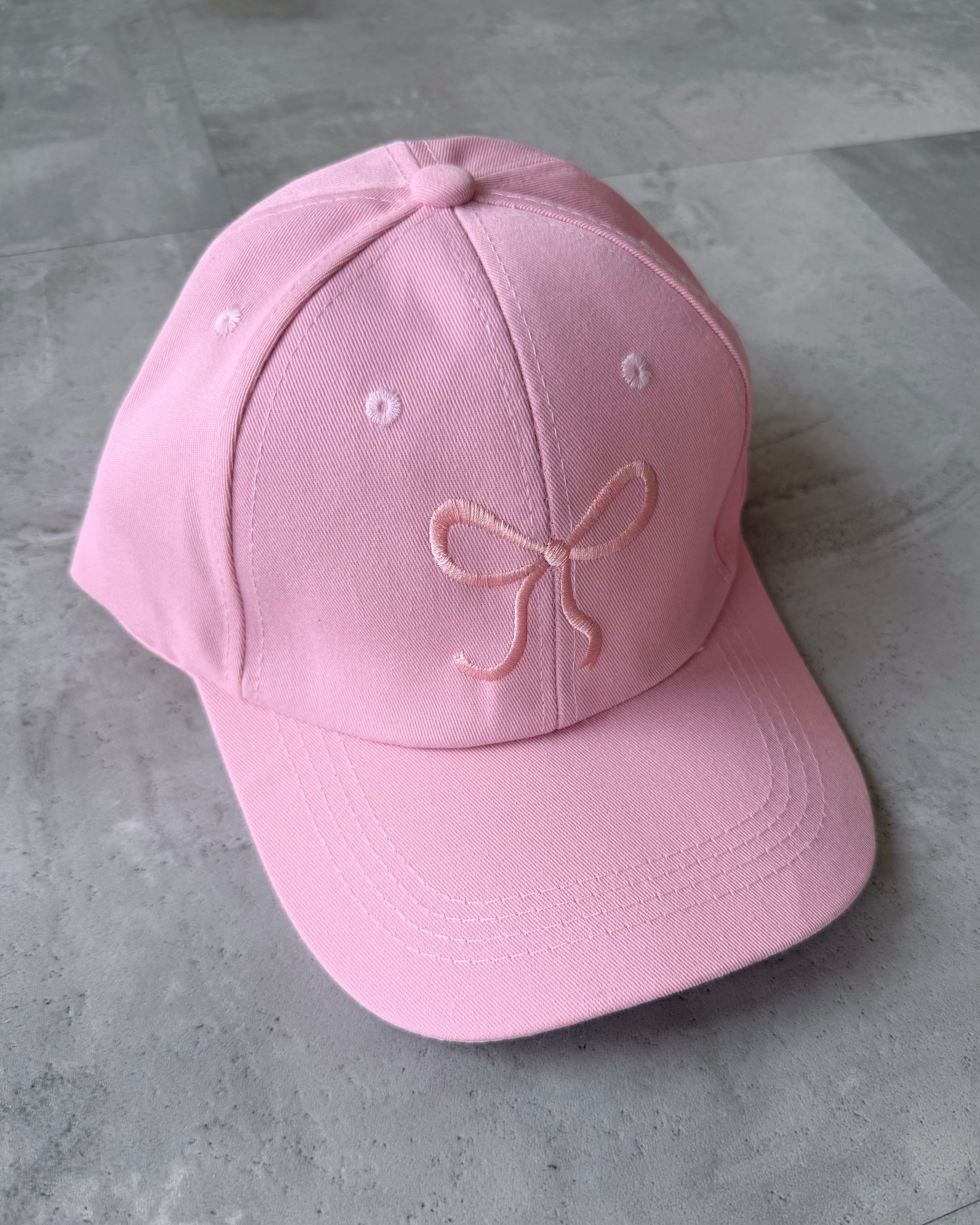 Base Cap "Bow Lover" Bubblegum Rosa