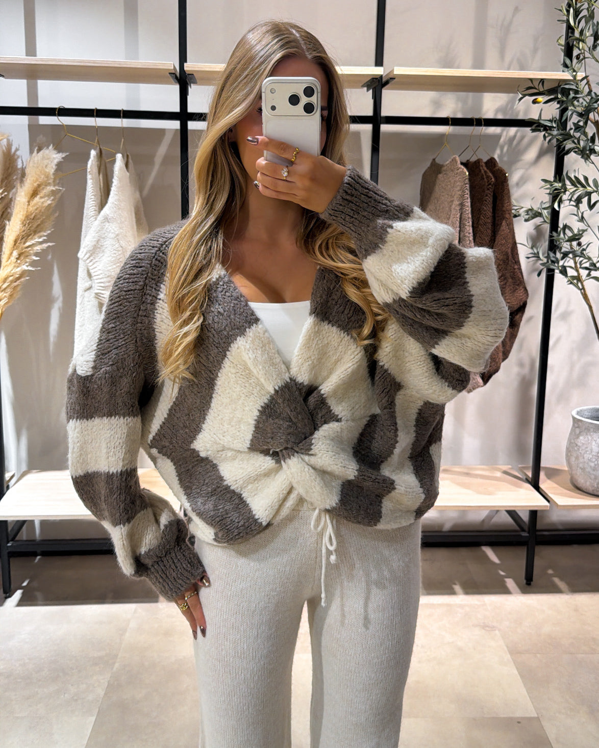 Pullover “Elina” Zweifarbig
