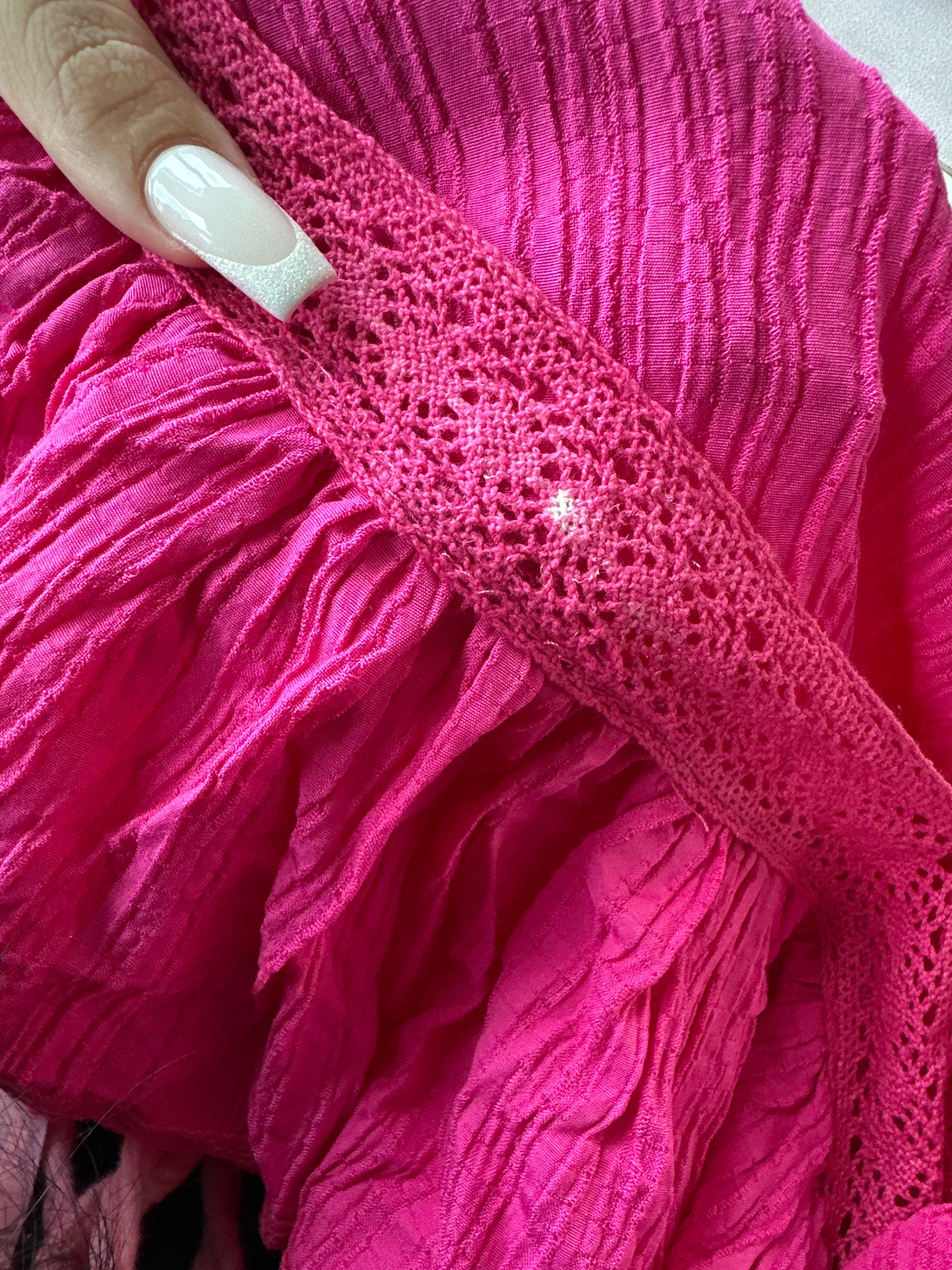 BWARE Plissee Zweiteiler „Cabo“ Pink #101