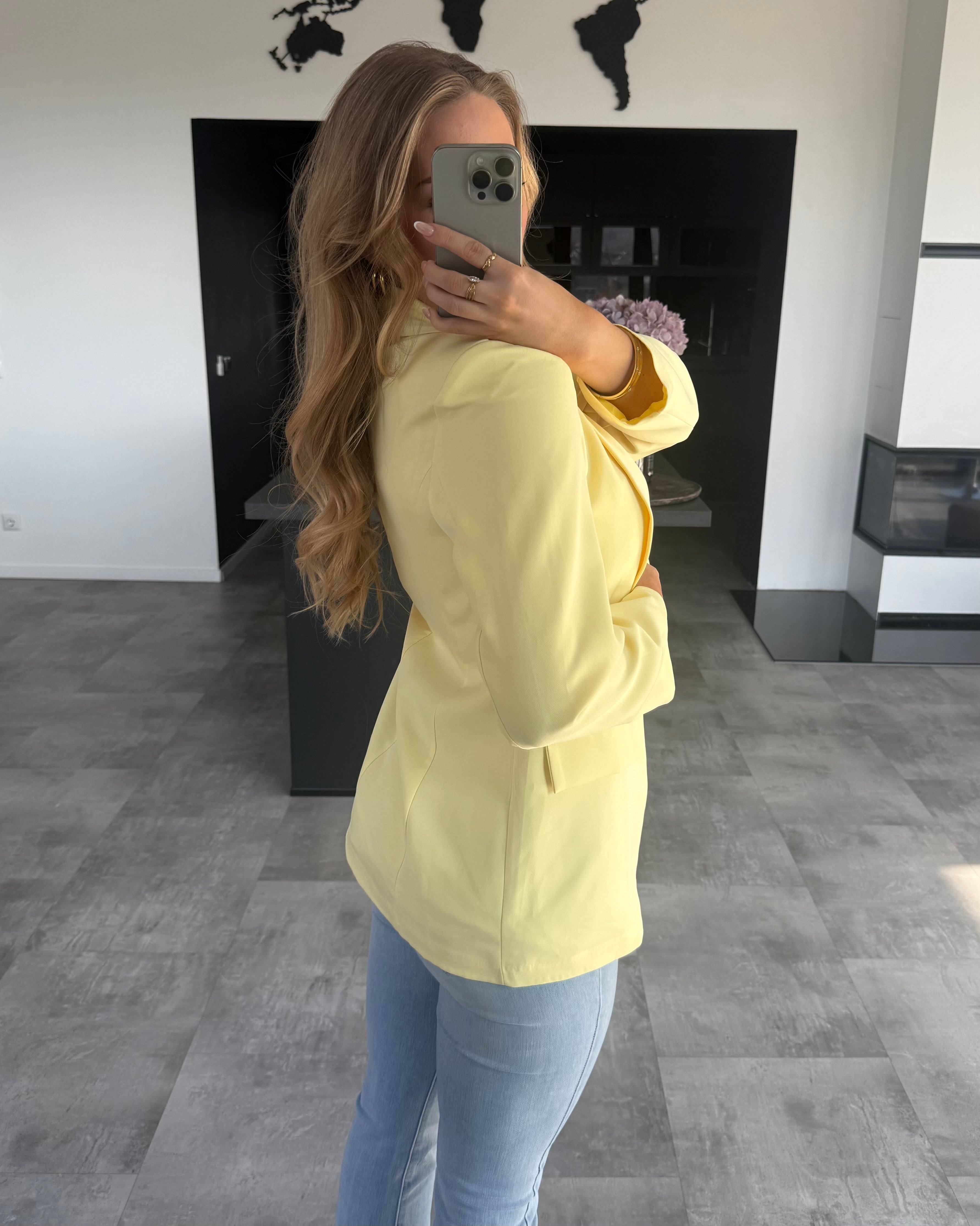 Blazer “Estella” Hellgelb