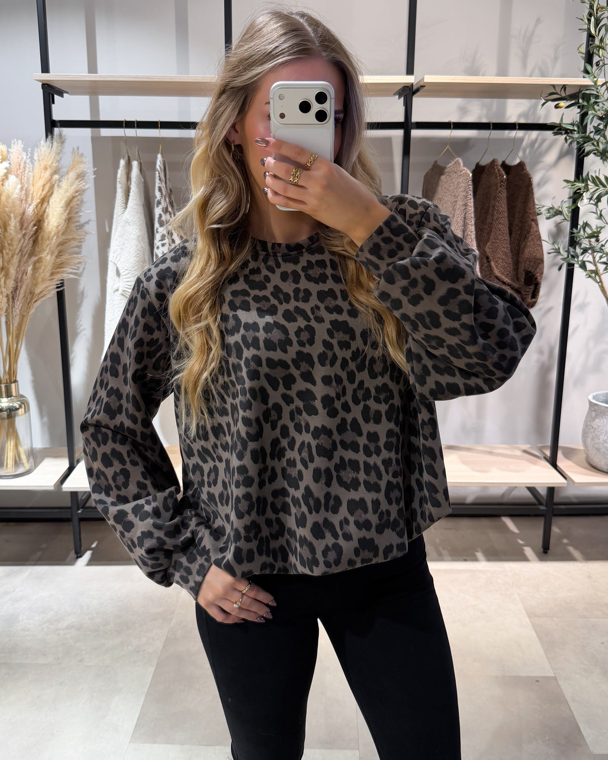 Pullover "Kaya" Leoprint