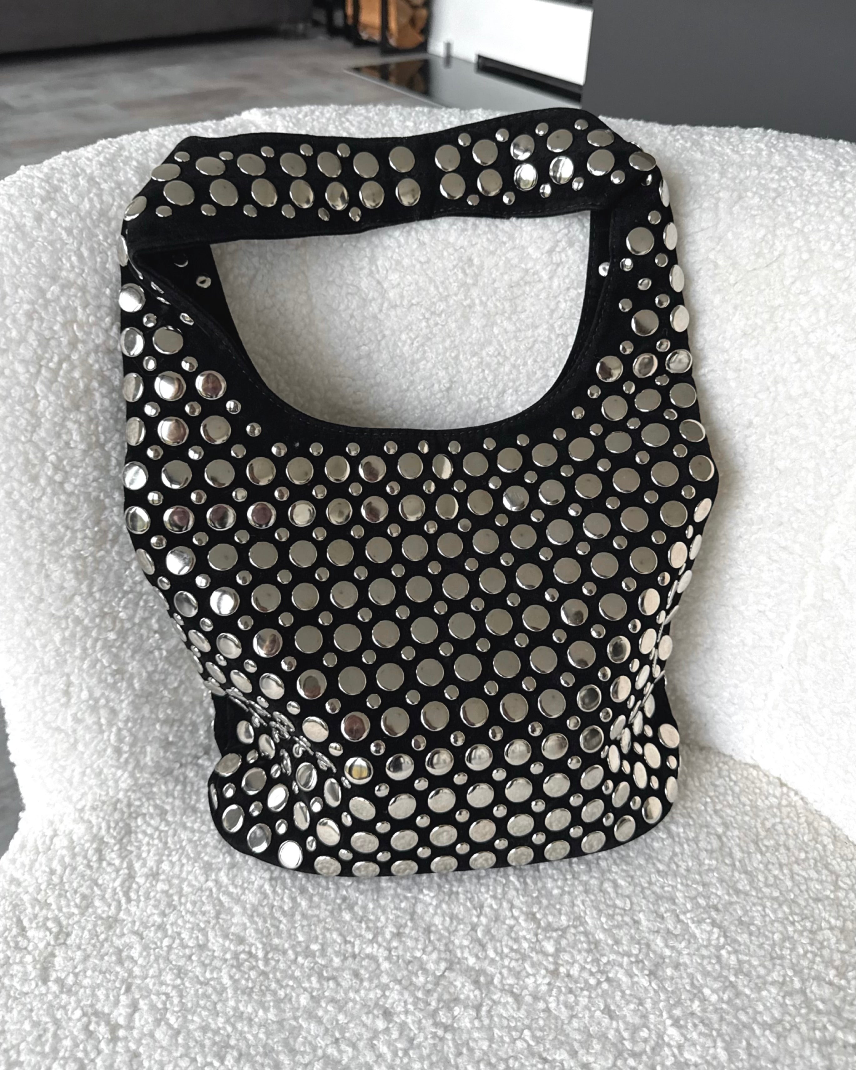 Tasche “Donna” Schwarz mit Nieten