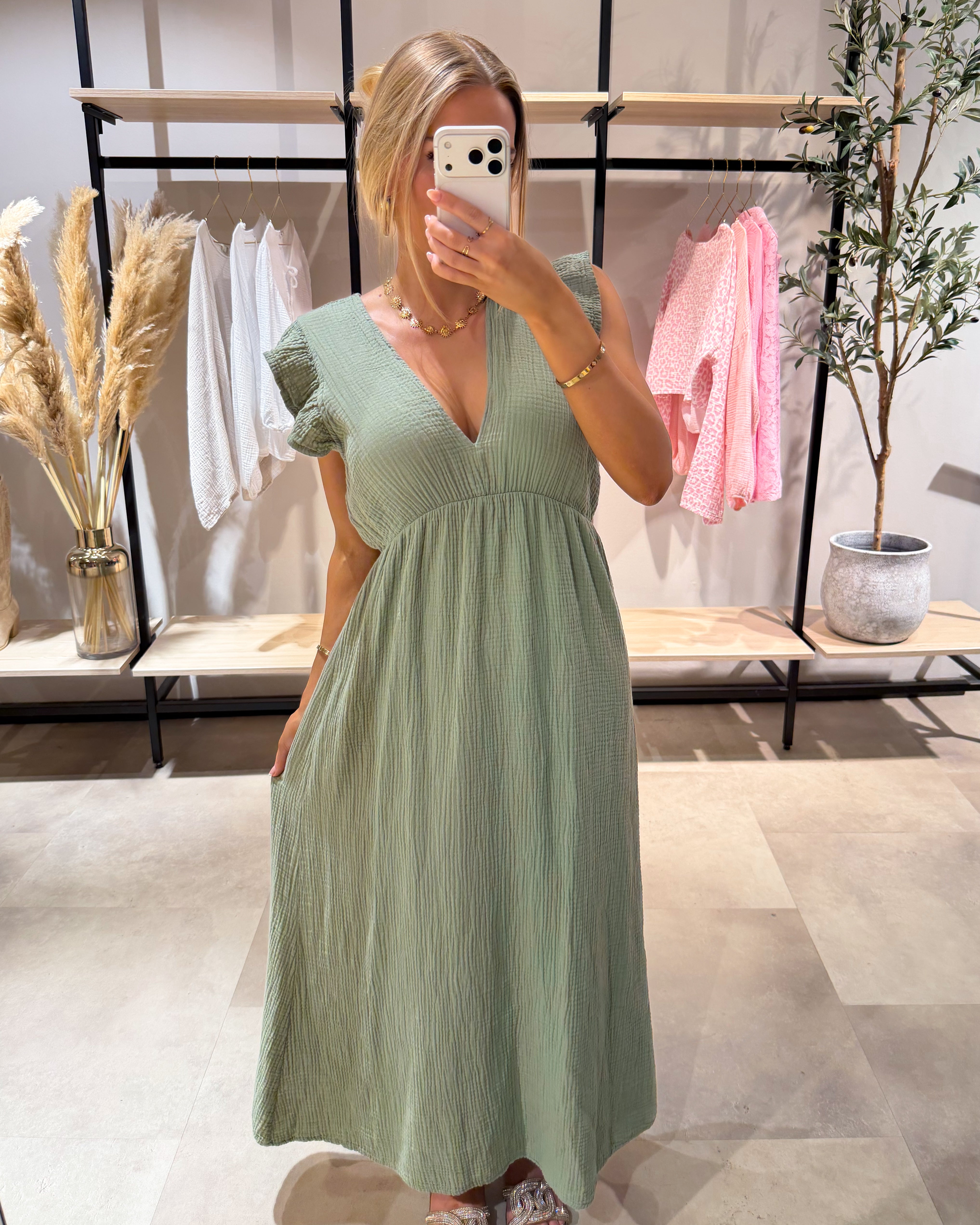 Musselin Kleid “Naya”