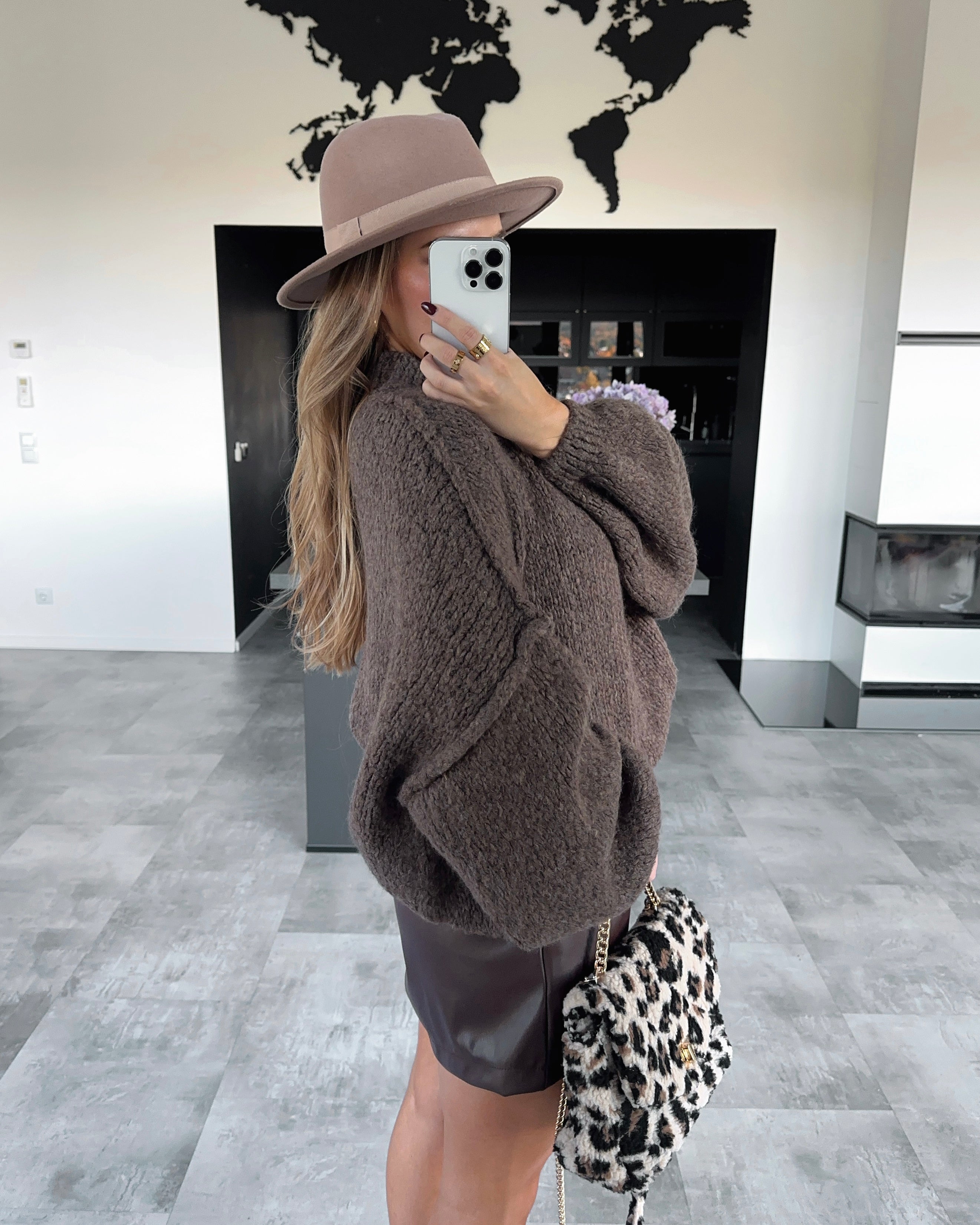 Pullover “May” Hellbraun
