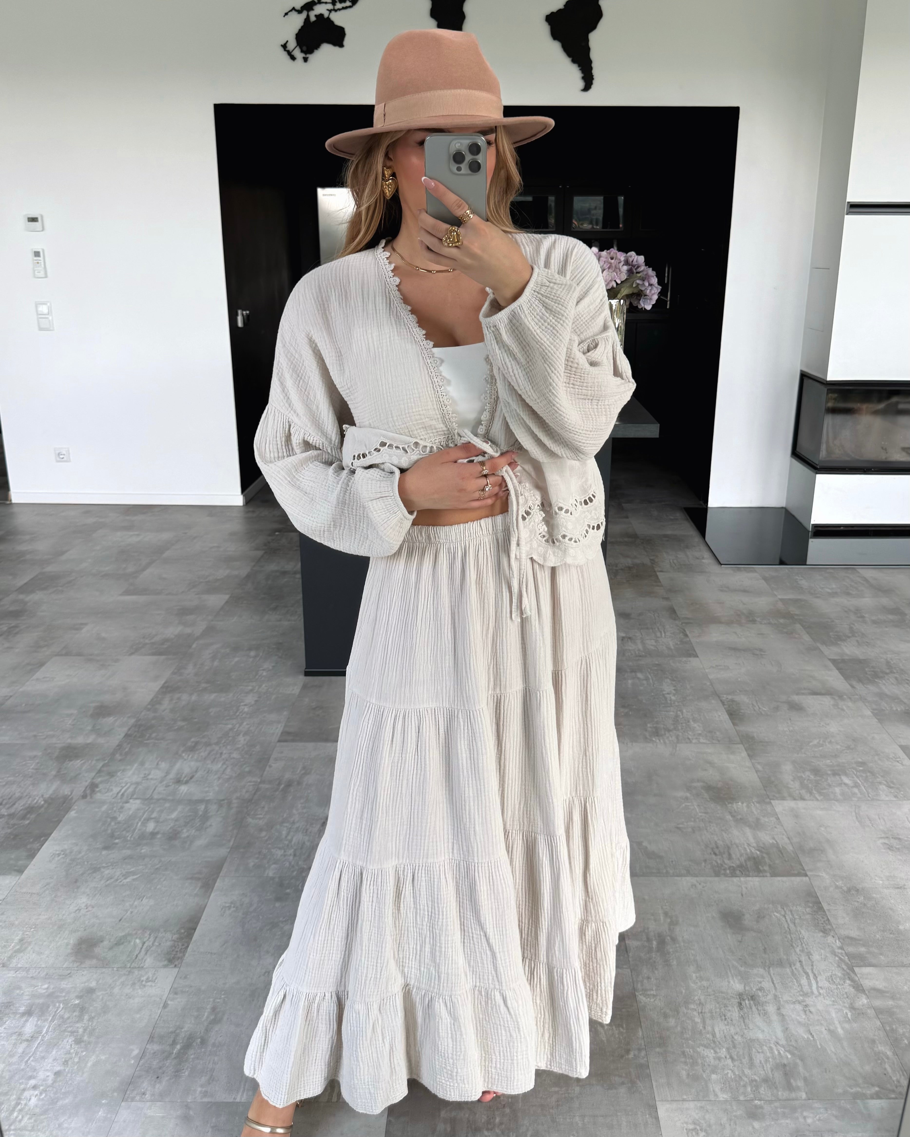 Musselin Rock „Ohana“ Beige