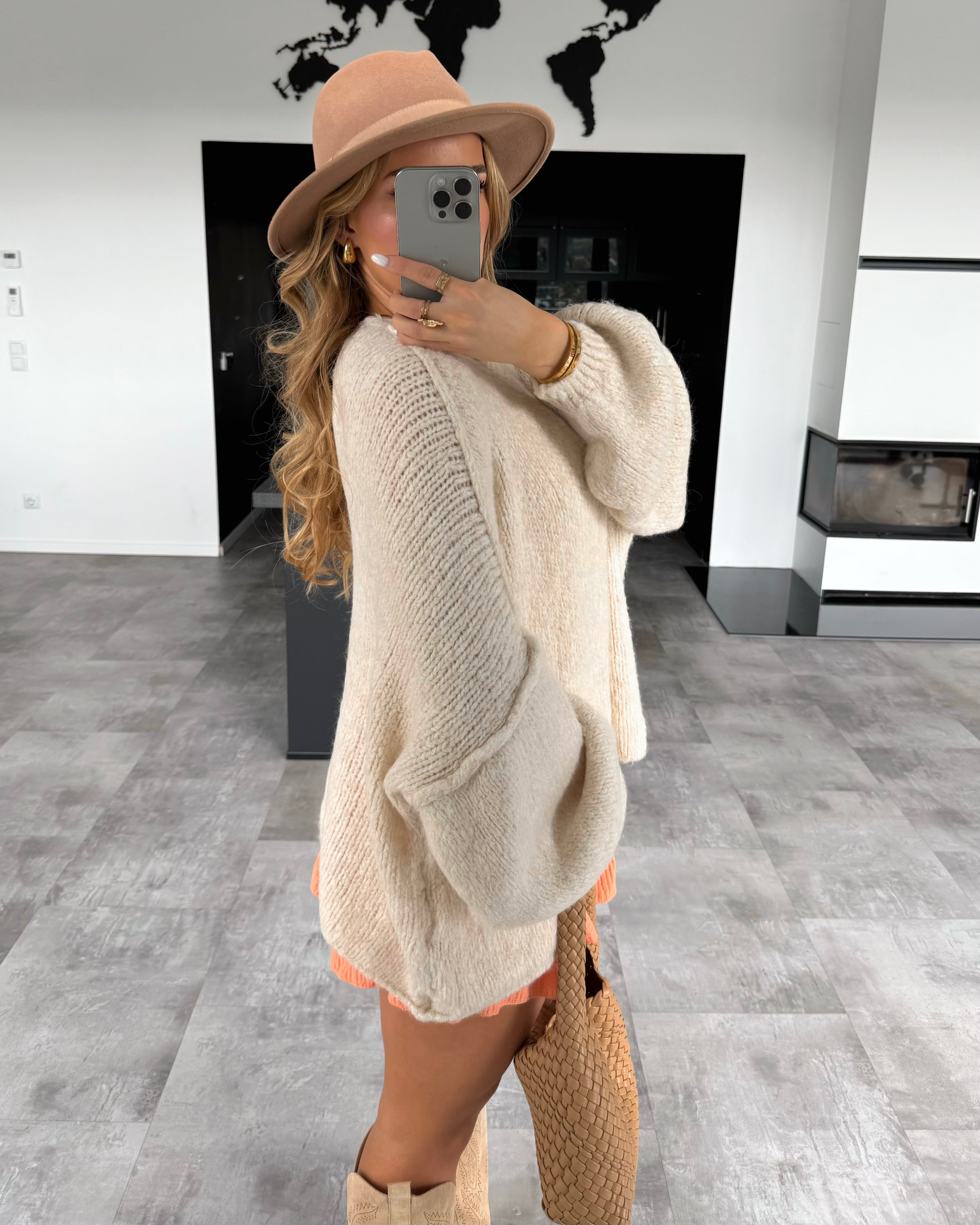 Cardigan “Livy" Ecru