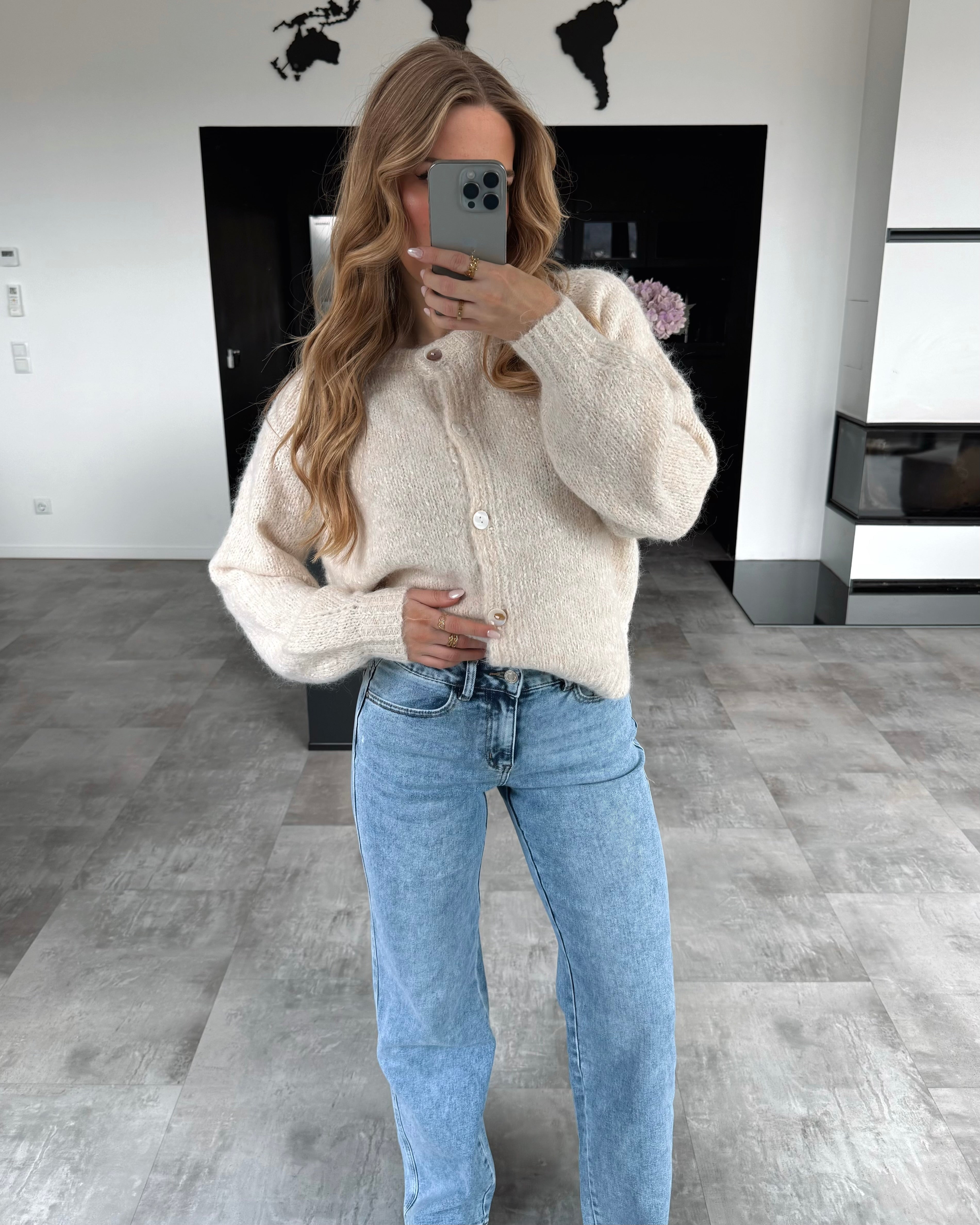 Cardigan "Tilda" Ecru