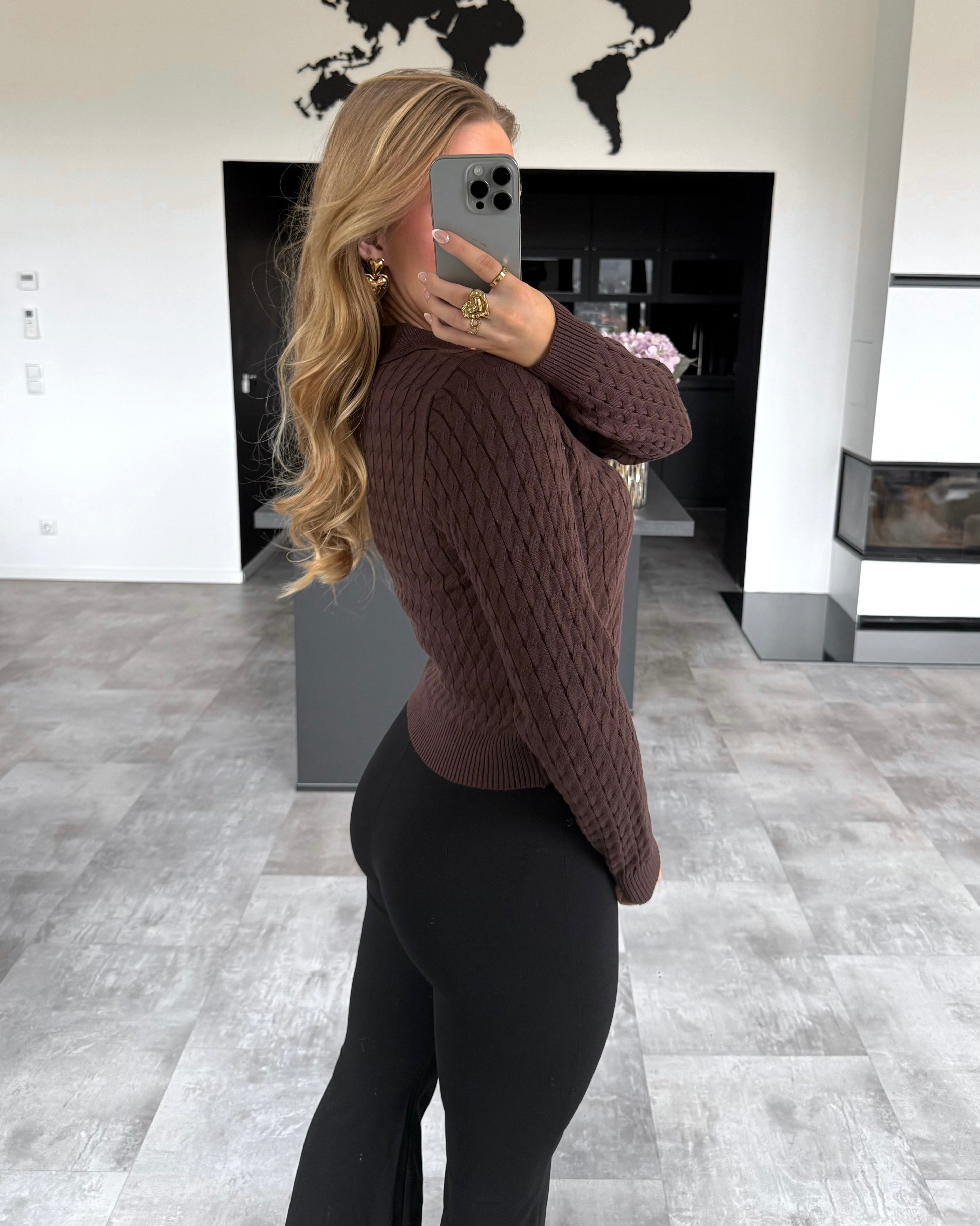 Cardigan "Eleanor" Chocolate