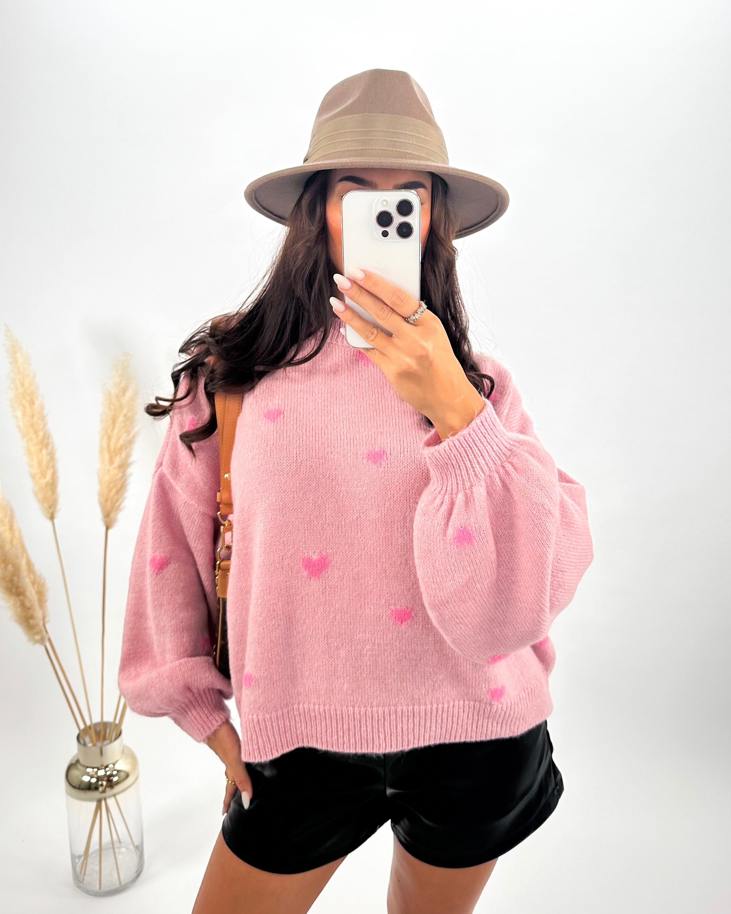 Pullover "Little Love" Rosa-Pink