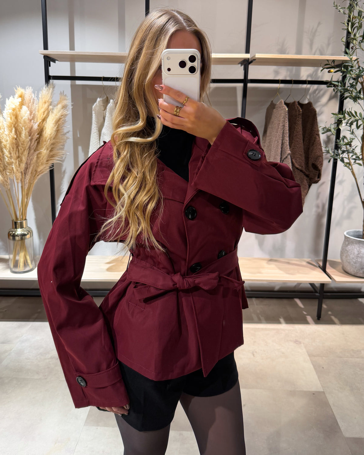 Trenchcoat “Kyla” Kurz