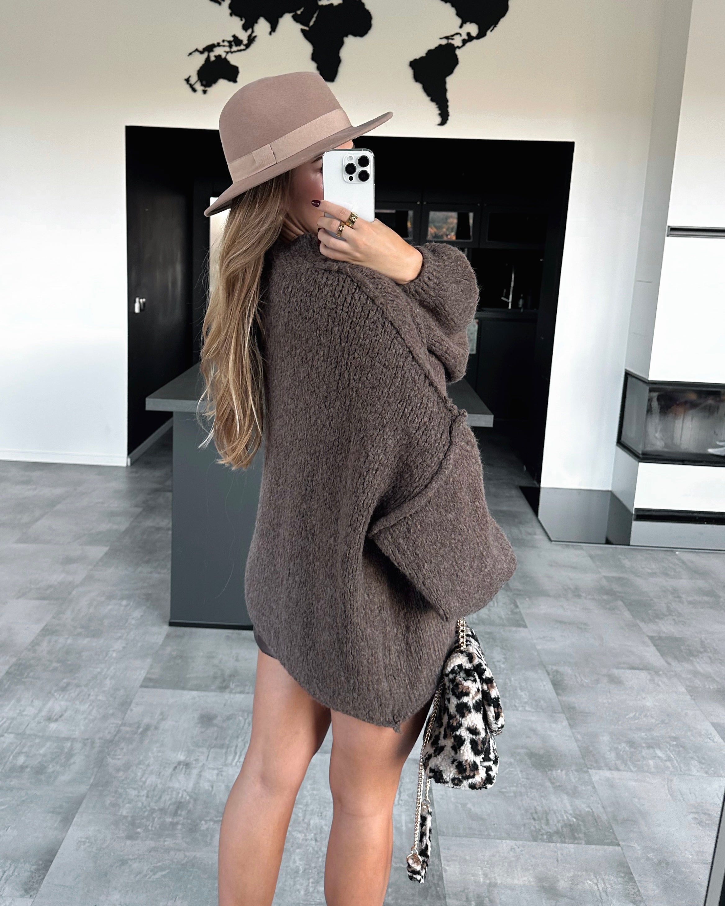 Pullover “May” Hellbraun