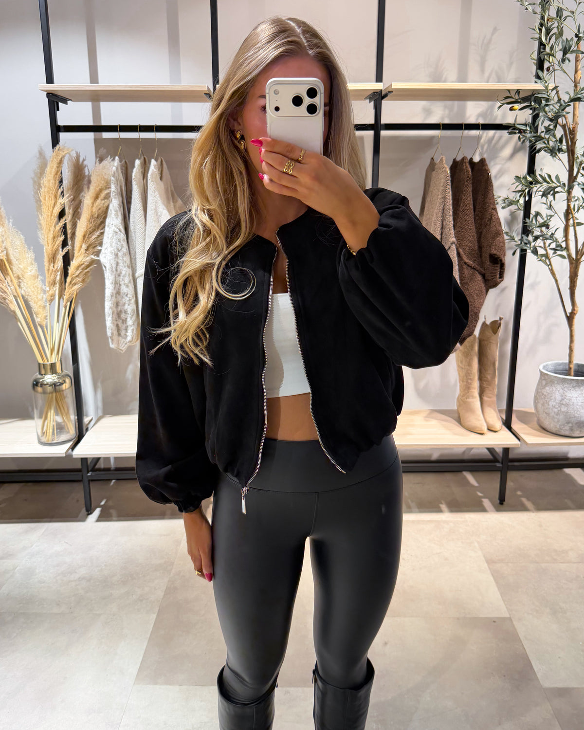 Suede Jacke “Romina”