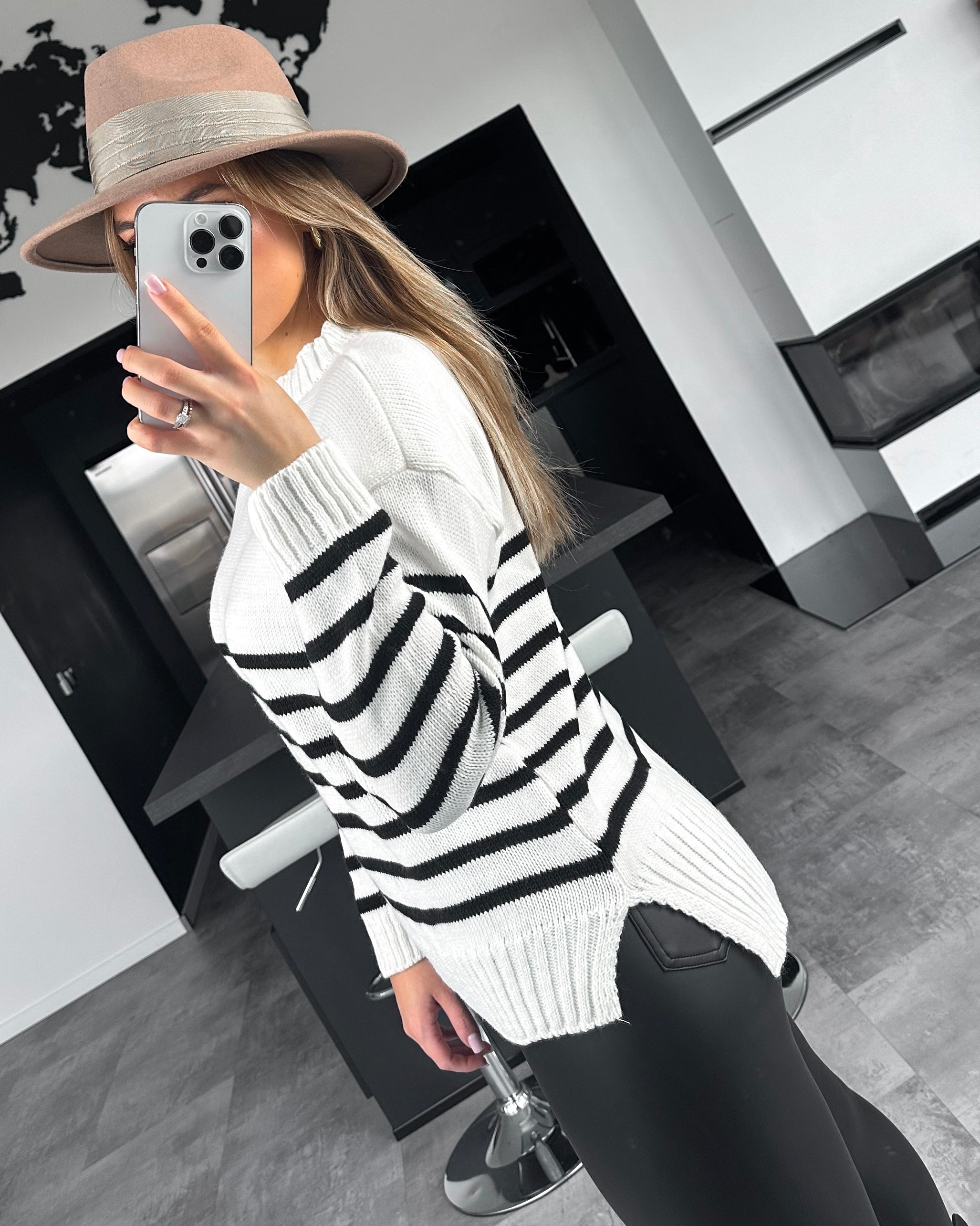 Pullover "Liv" Weiß