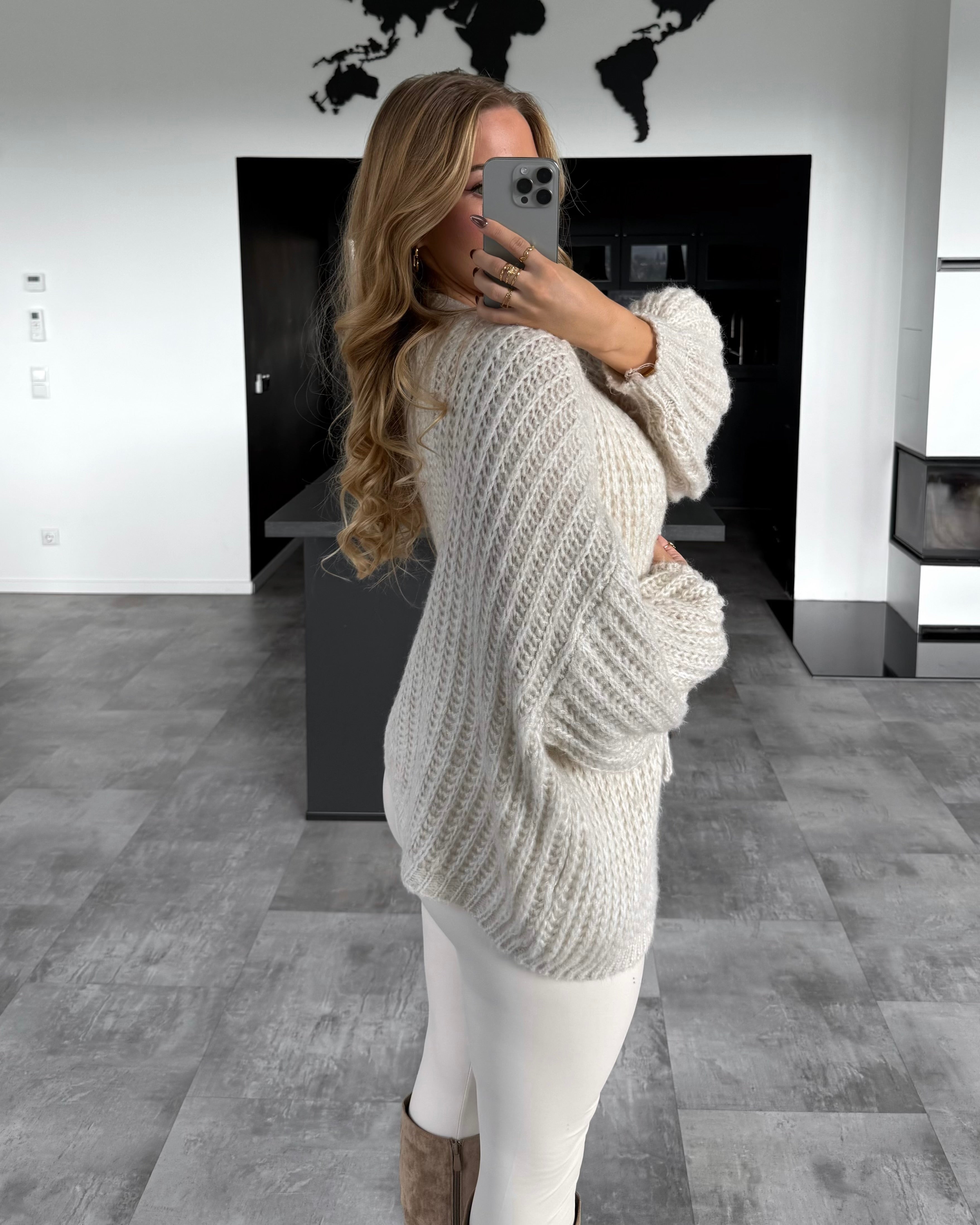 Cardigan "Cosima" Beige