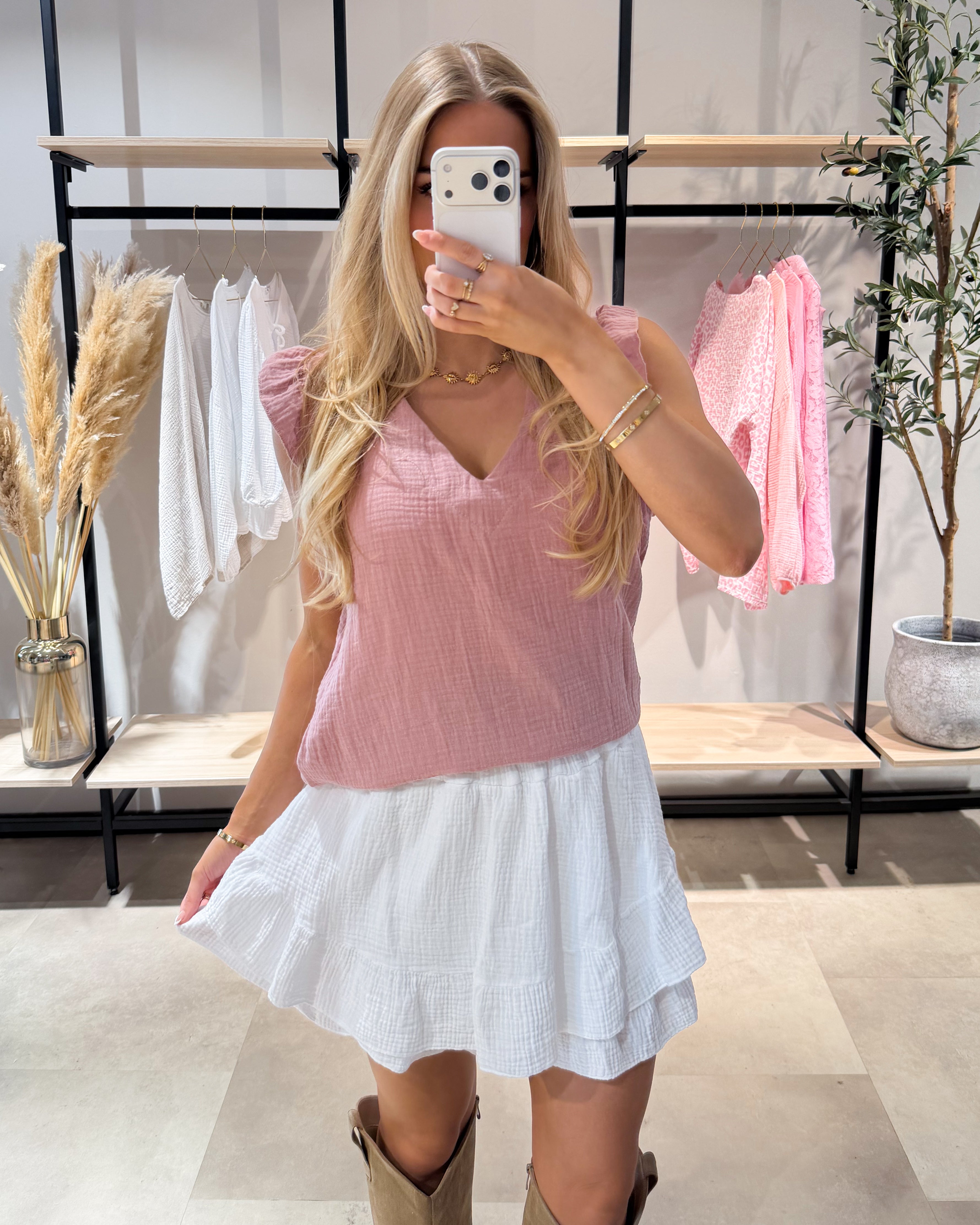 Musselin Shirt "Isabella“