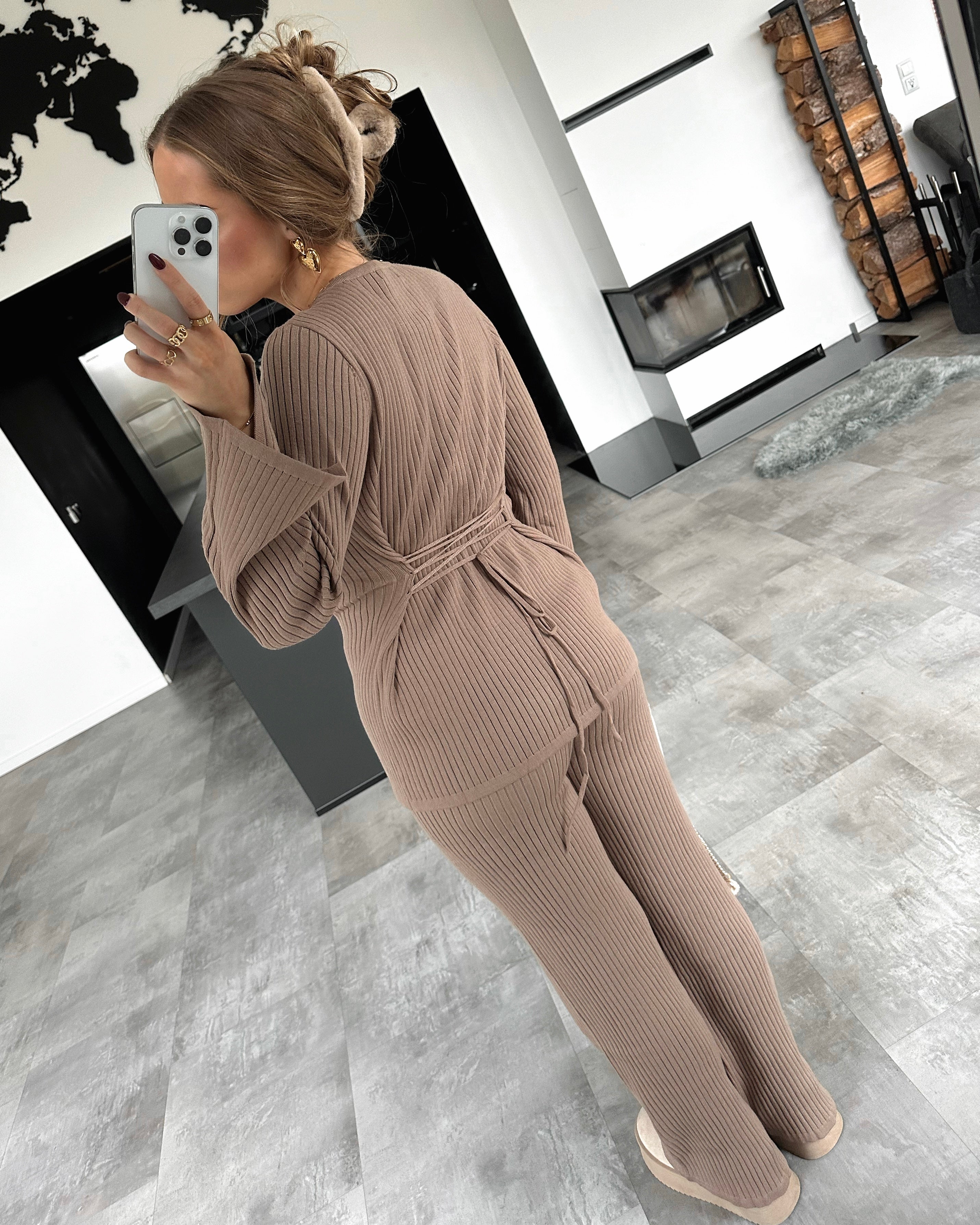 Zweiteiler „Laya“ Taupe