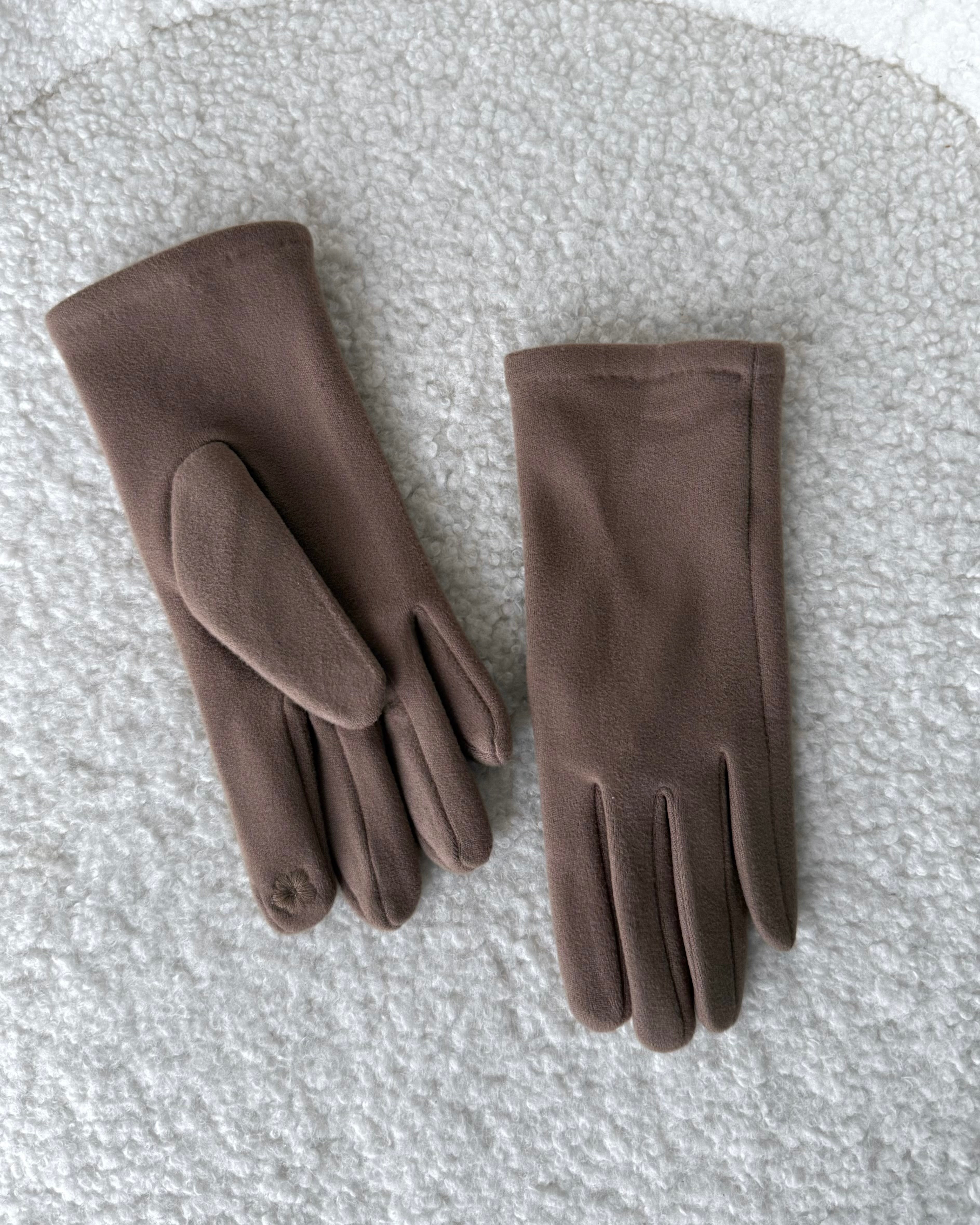 Handschuhe "Isa" Taupe