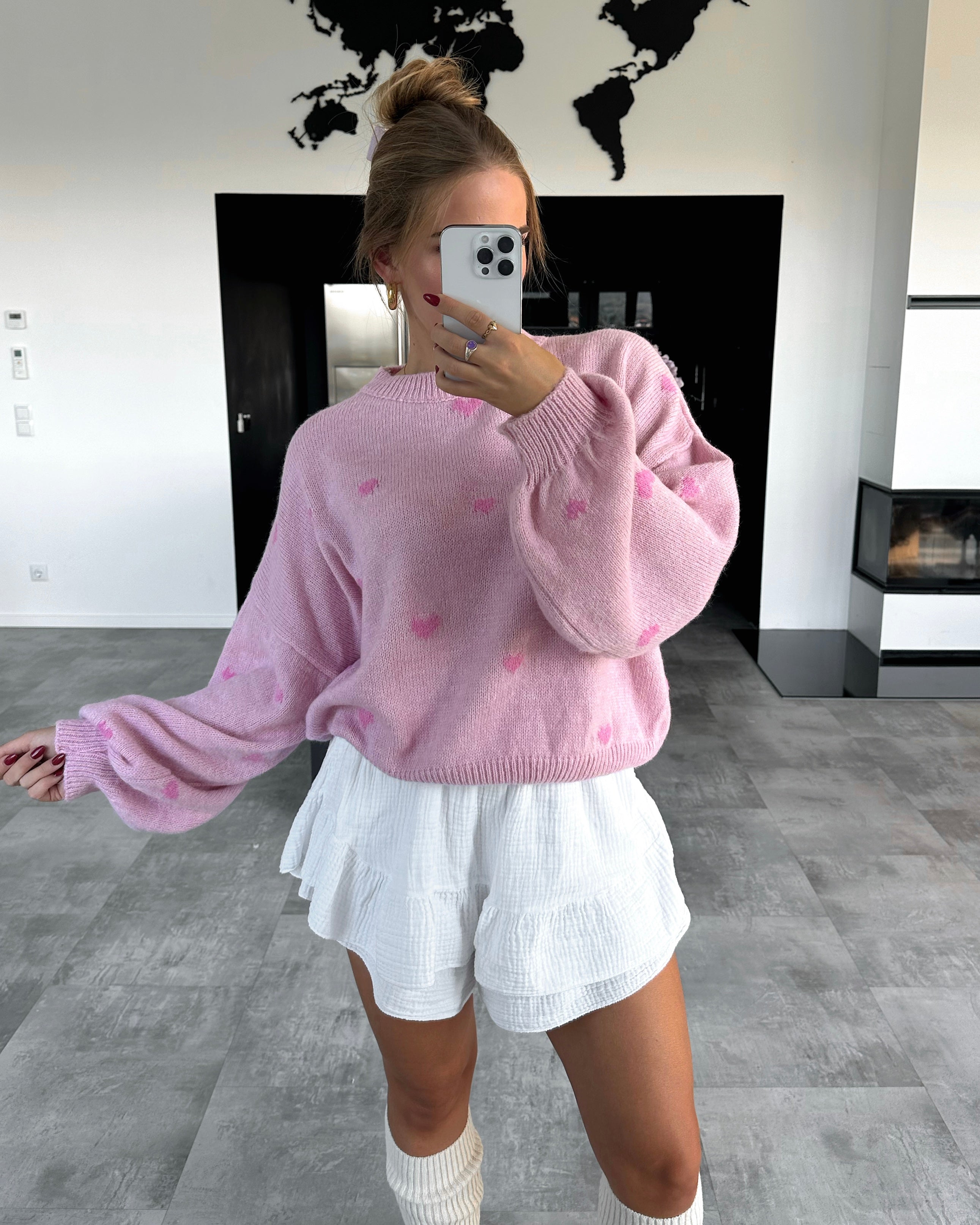 Pullover "Little Love" Rosa-Pink
