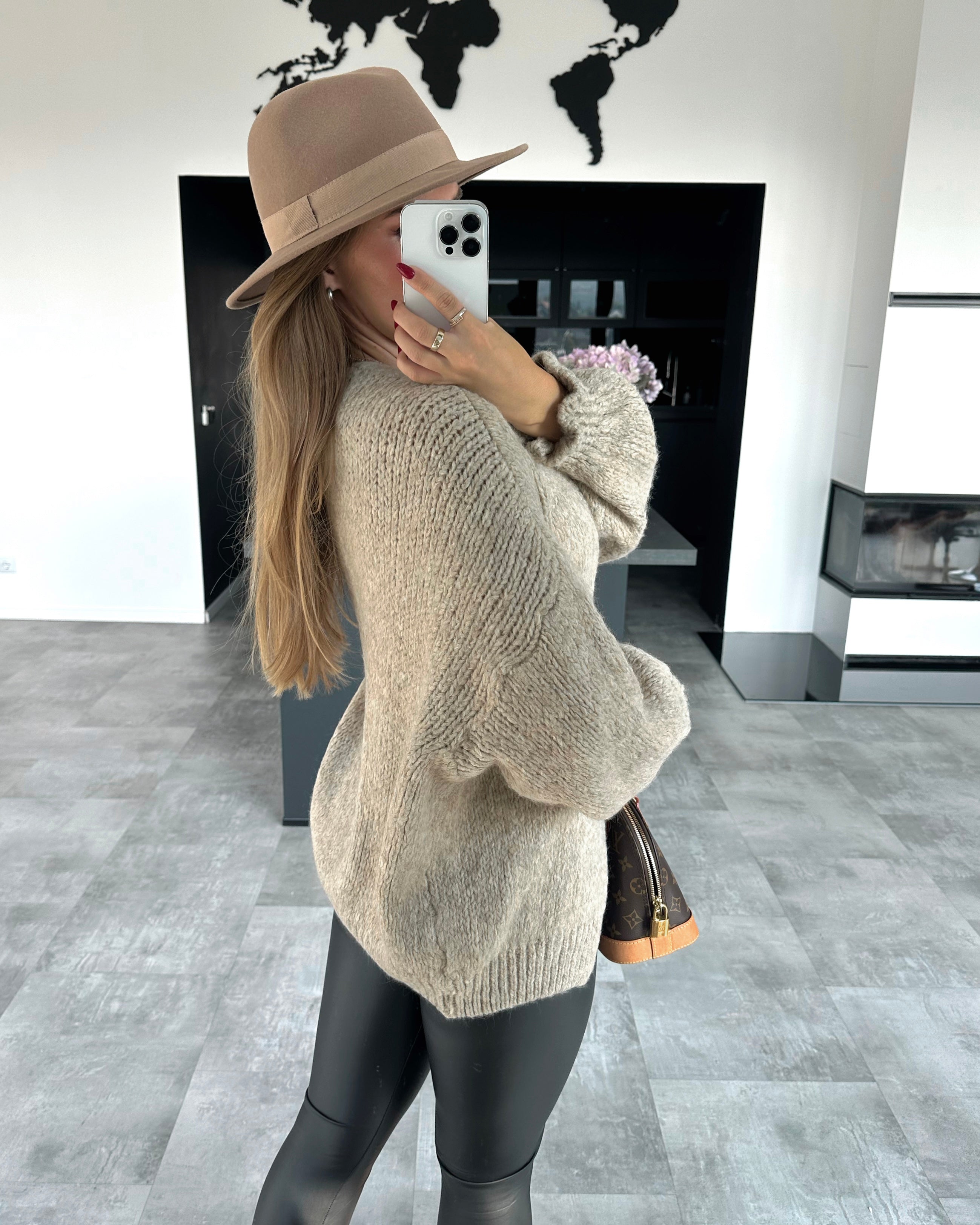 Cardigan "Mary" Beige