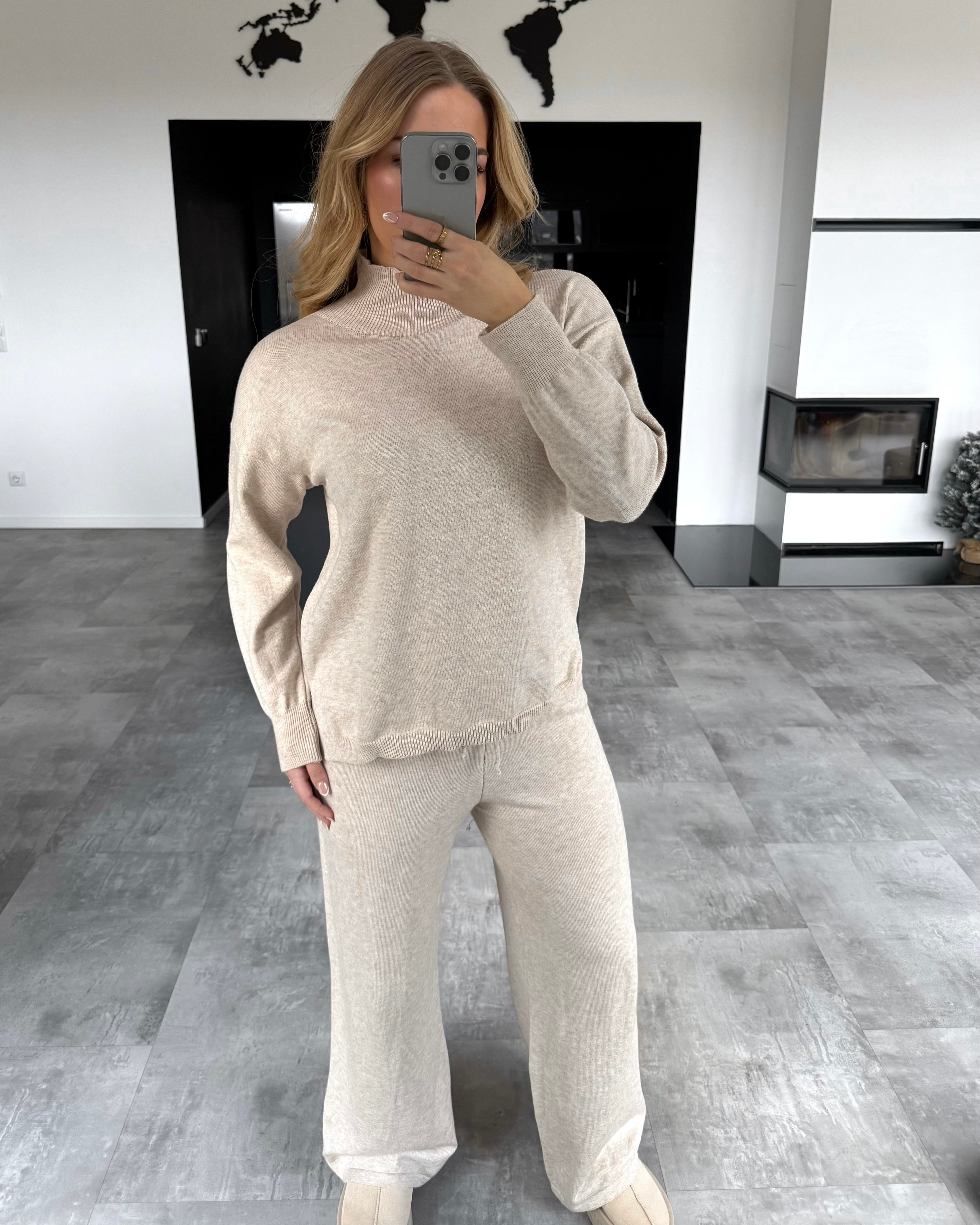 Zweiteiler “Gia” Beige