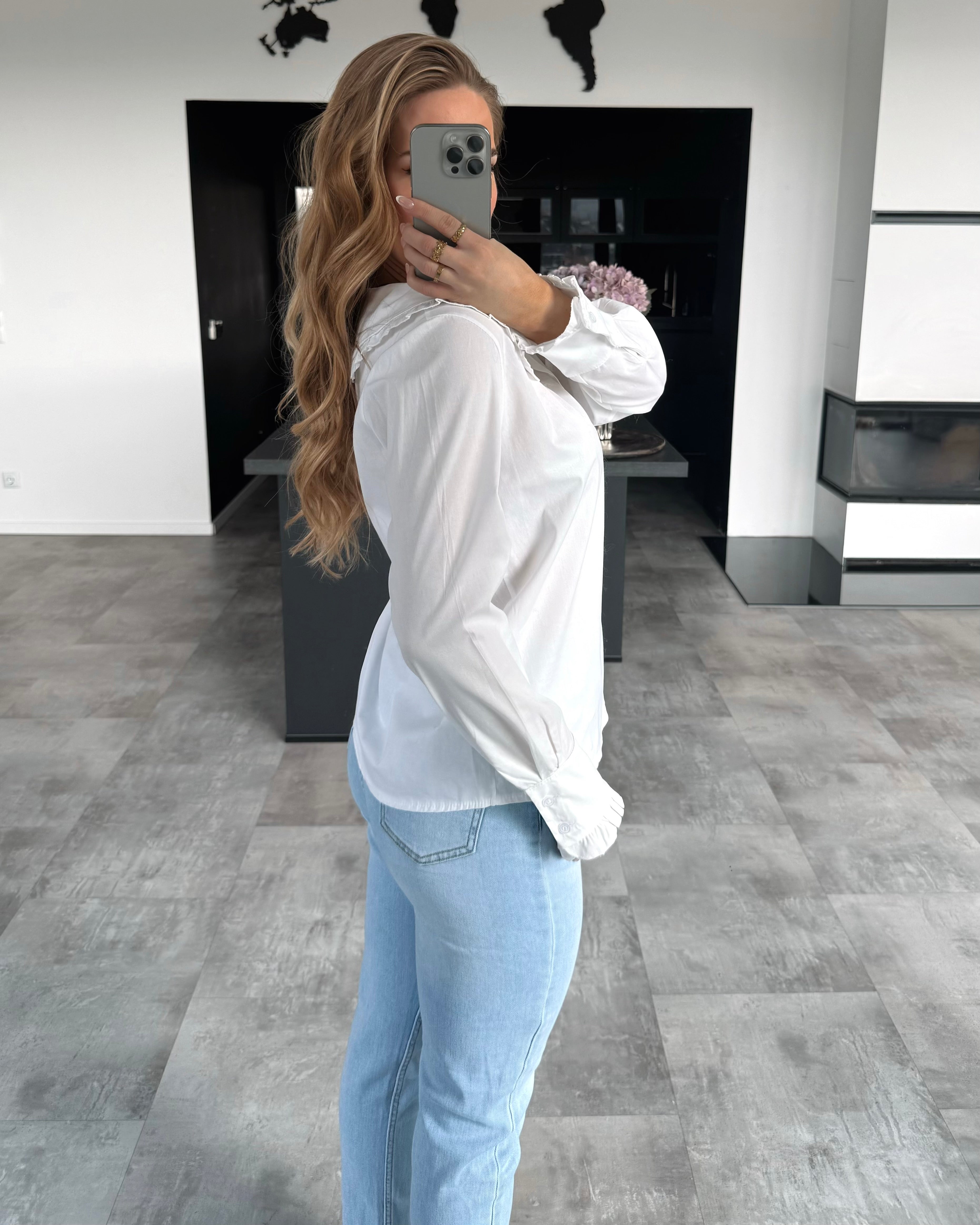 Bluse "Everly" Weiß