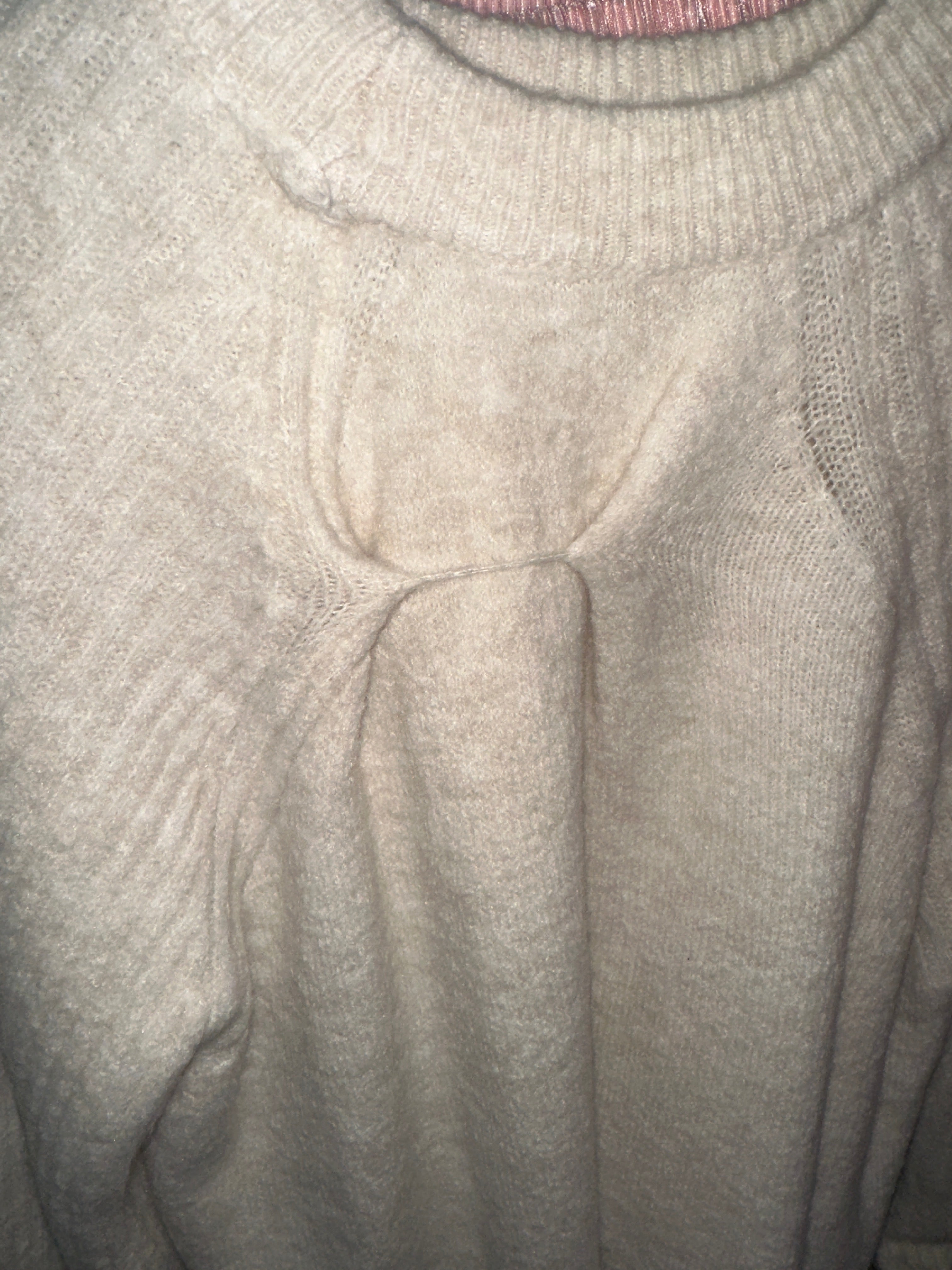 B WARE Pullover "Faith“ Ecru #7