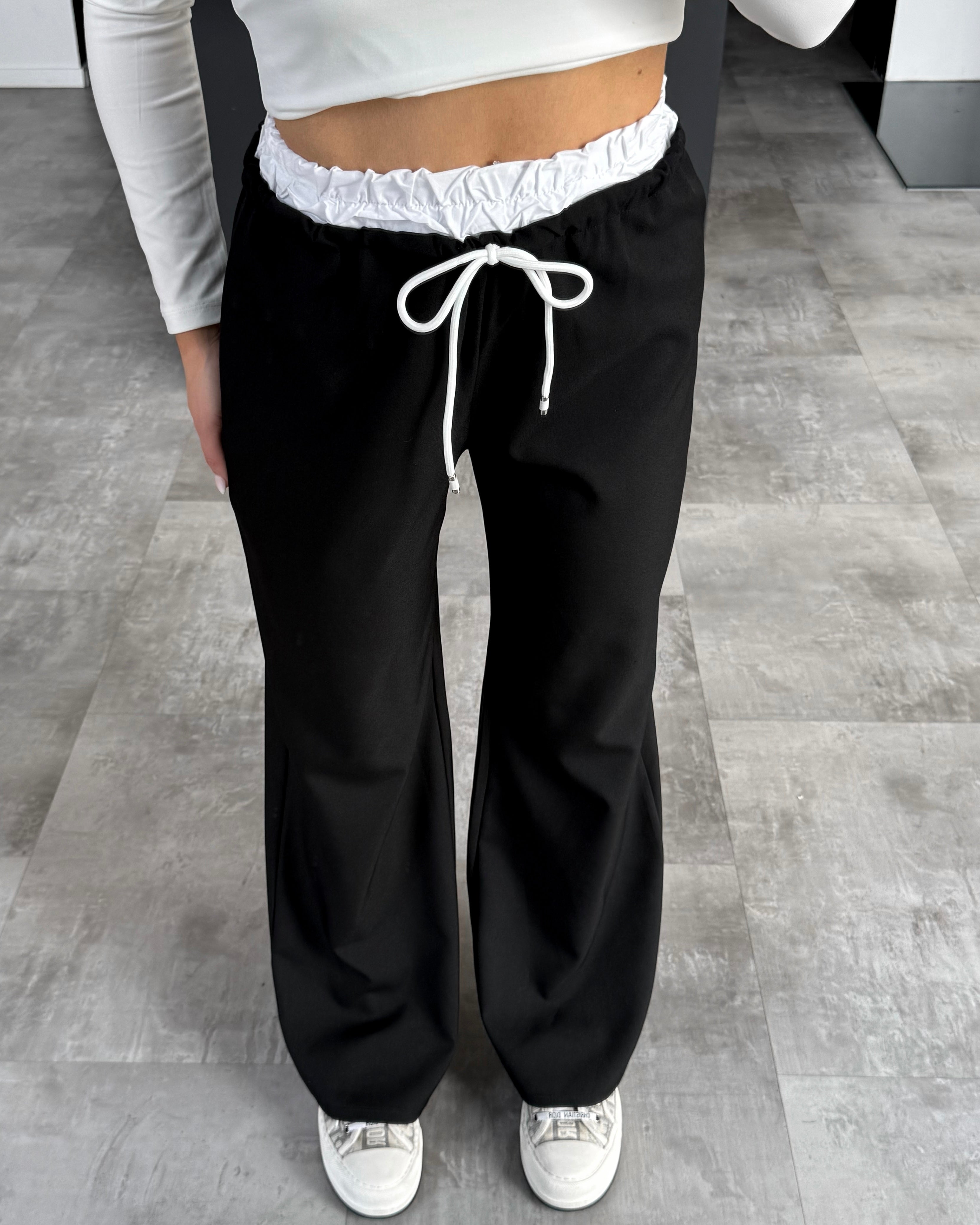 Stoffhose “Mara“ Schwarz