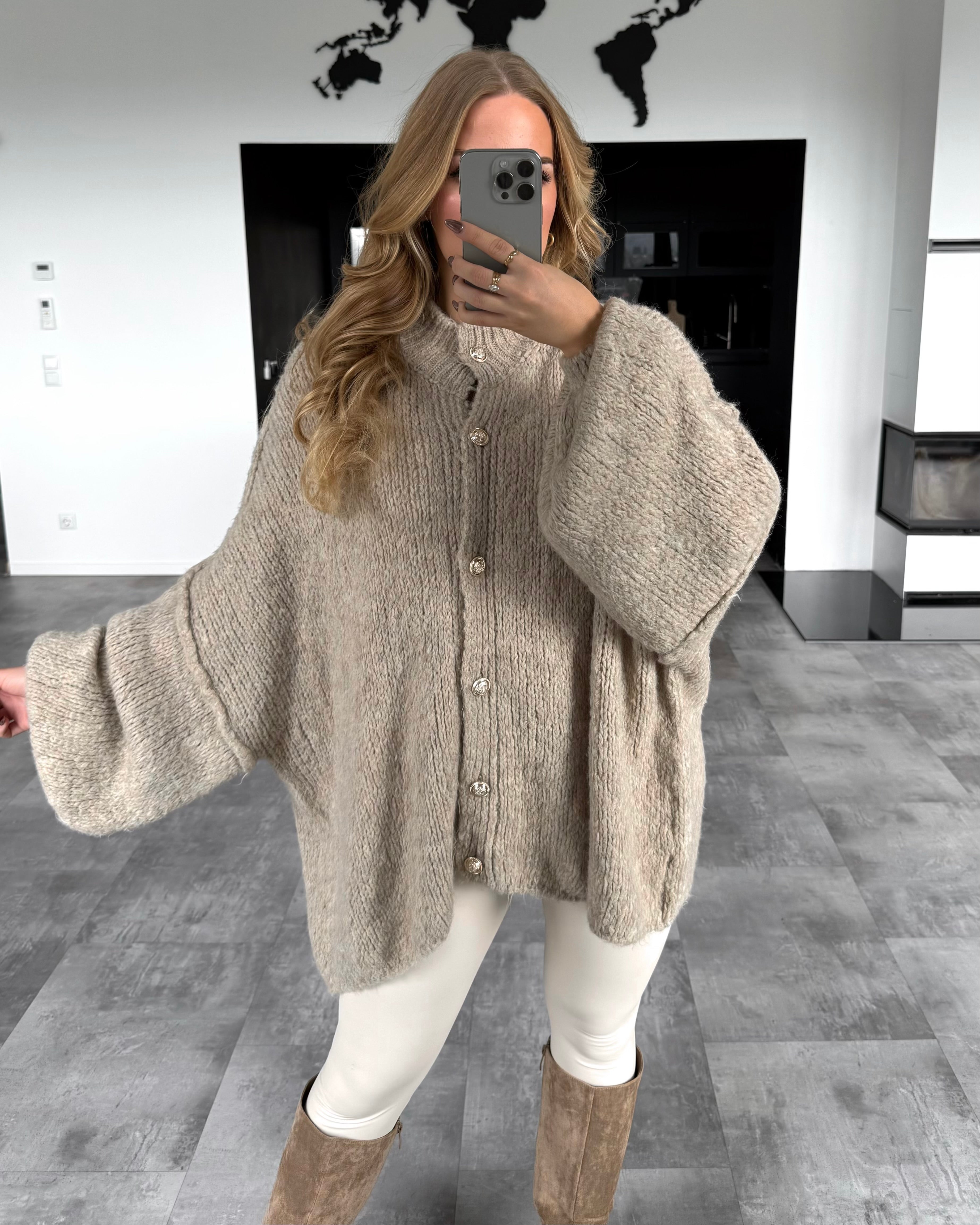 Cardigan "Cece" Beige