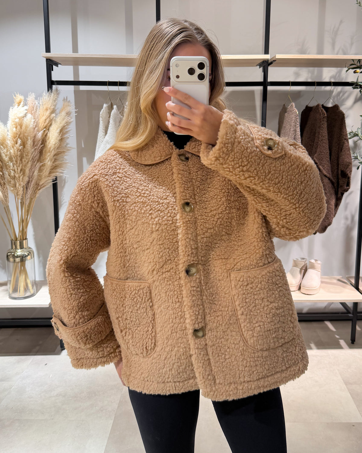 Teddyfell Jacke “Colette”