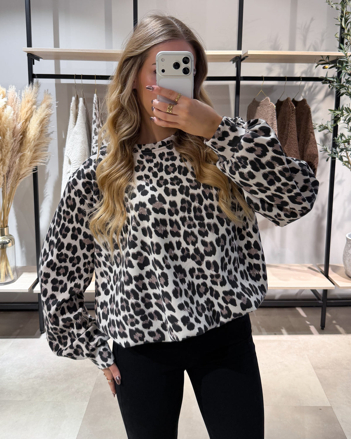 Pullover "Kaya" Leoprint