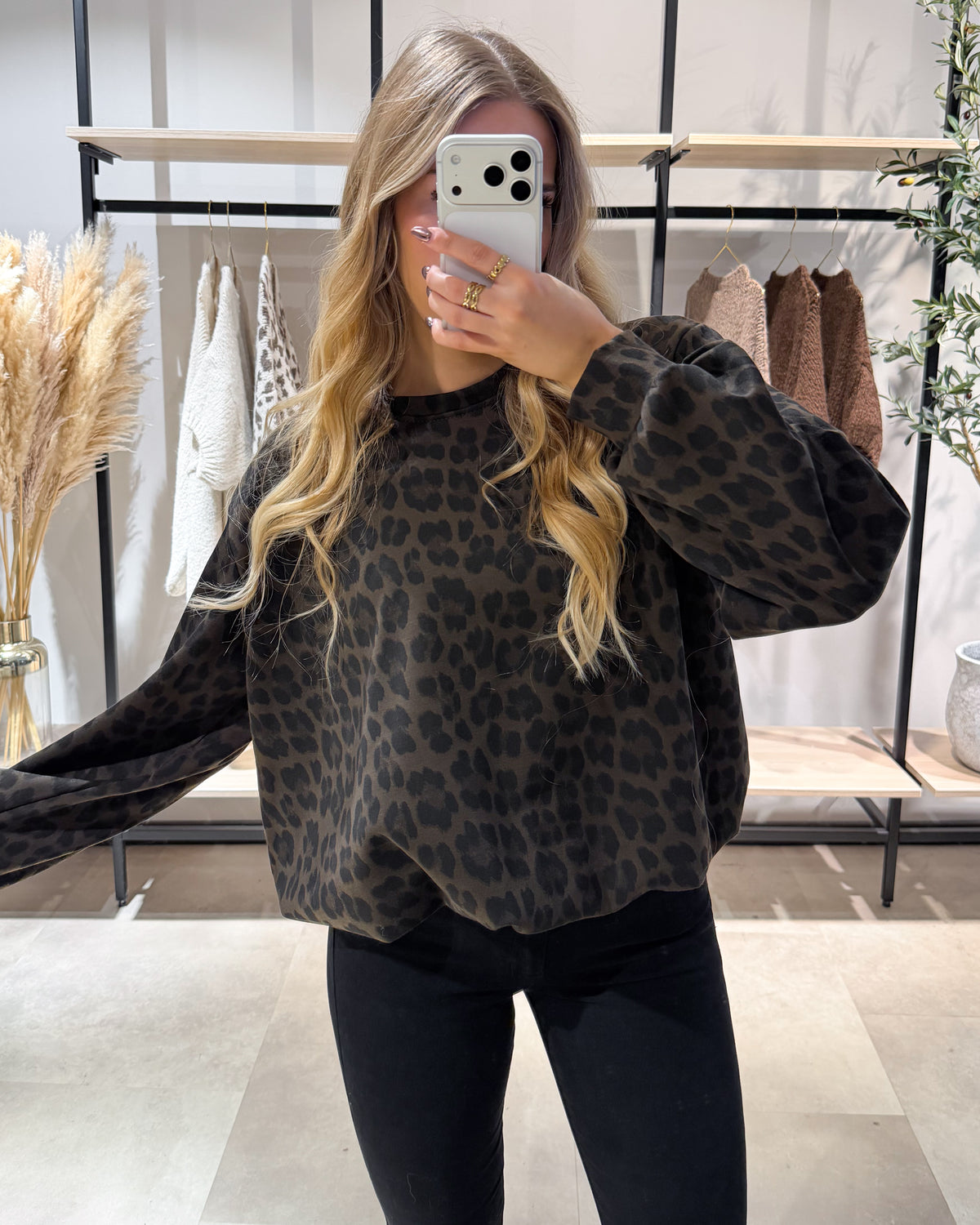 Pullover "Kaya" Leoprint
