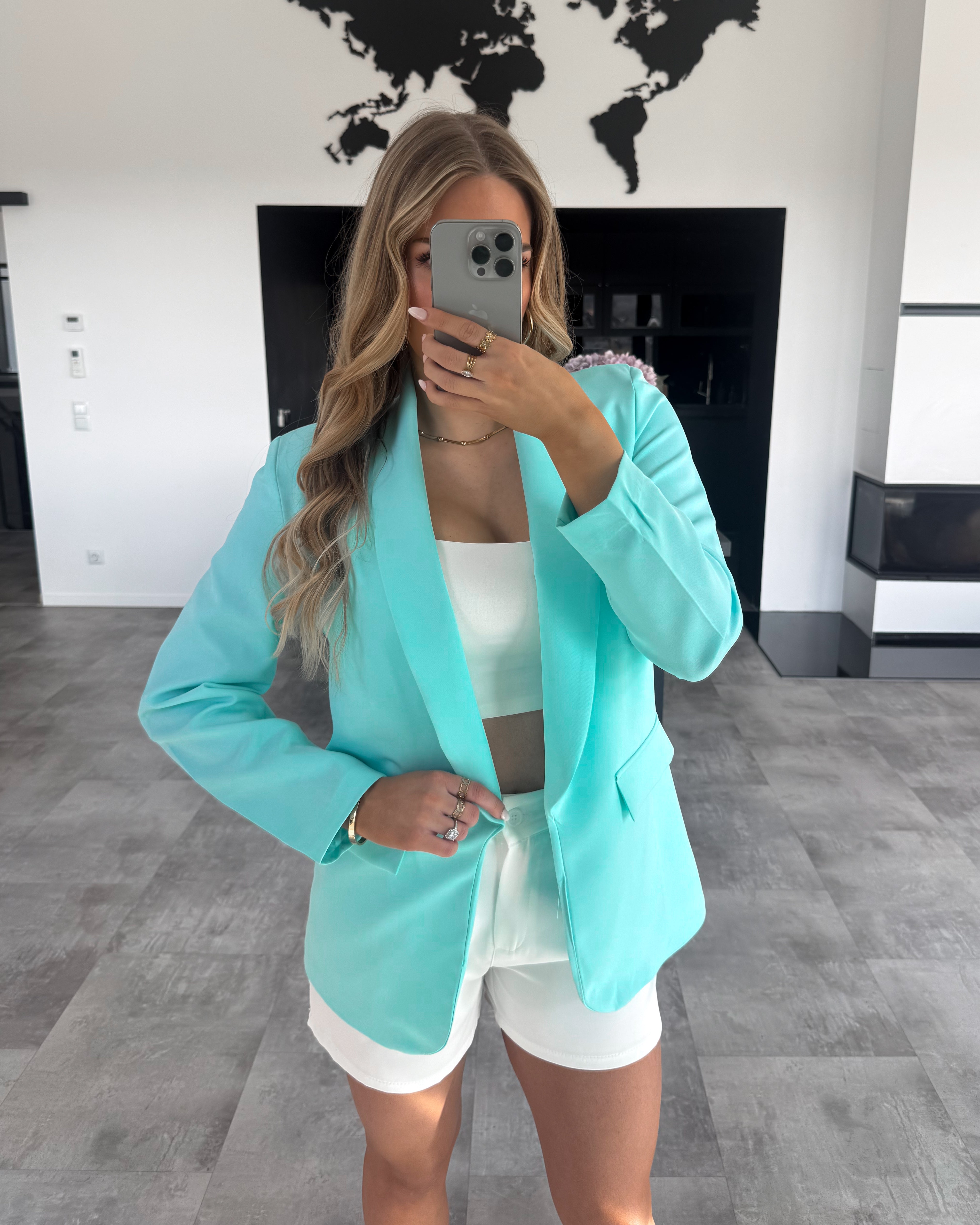 Blazer “Estella” Mint
