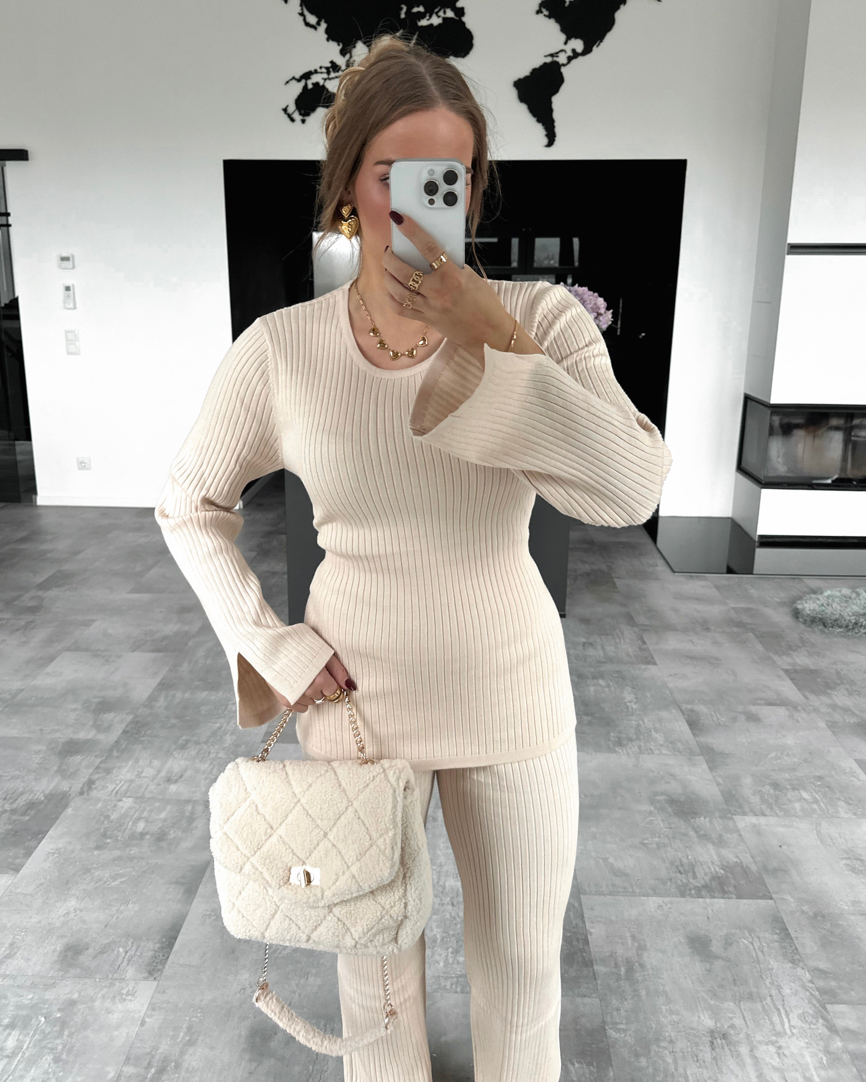 Zweiteiler „Laya“ Beige