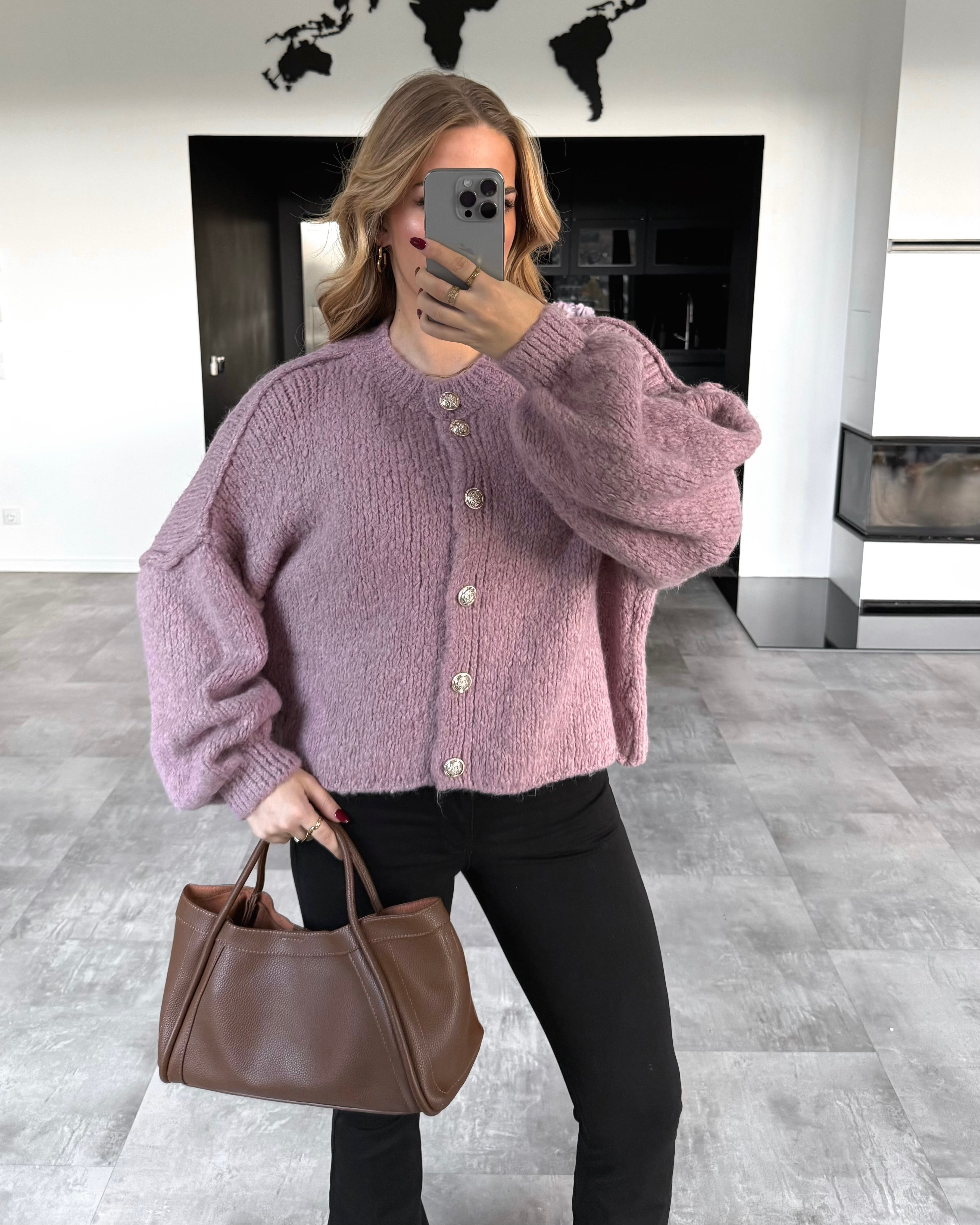 Cardigan "Gigi" Altrosa