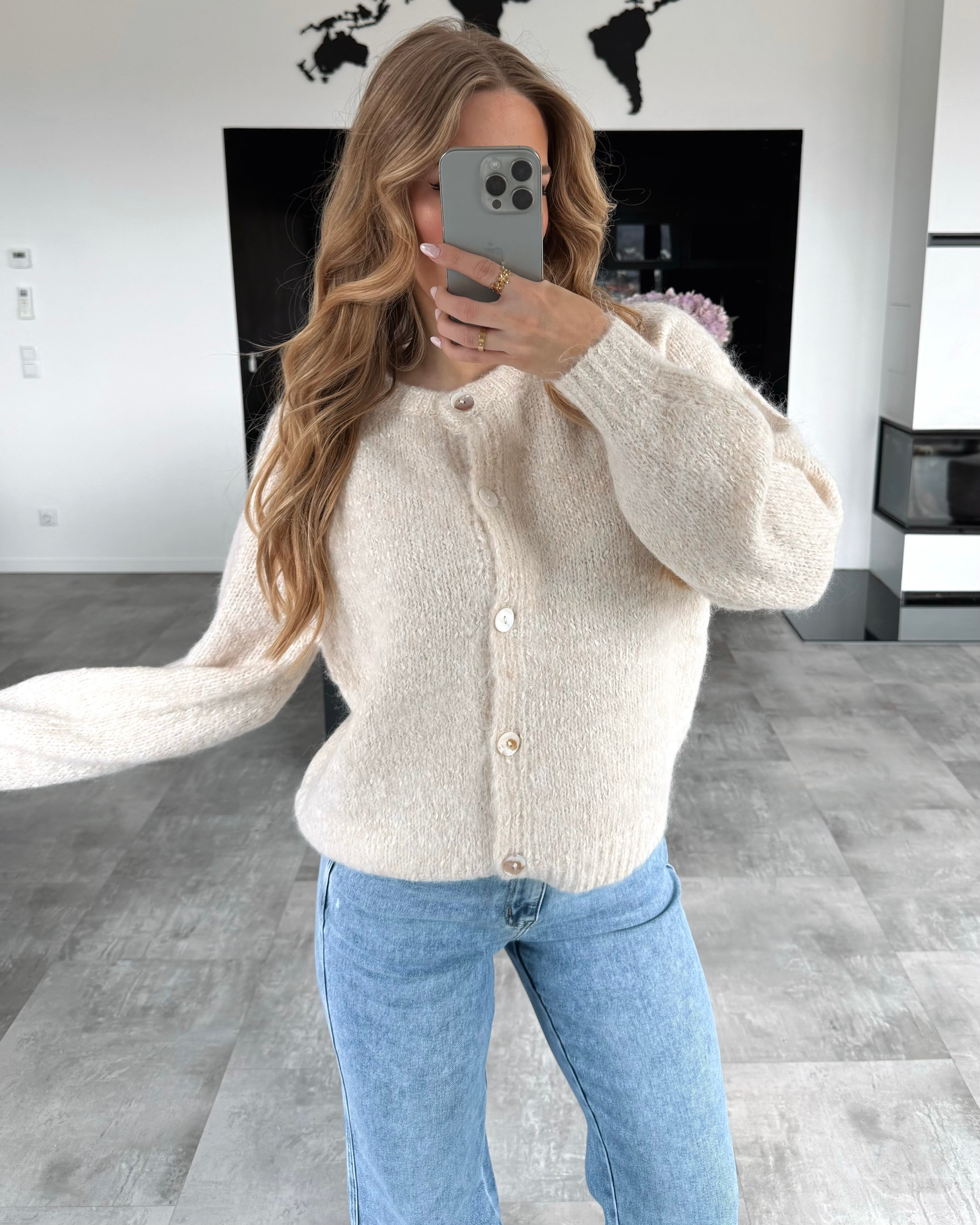 Cardigan "Tilda" Ecru