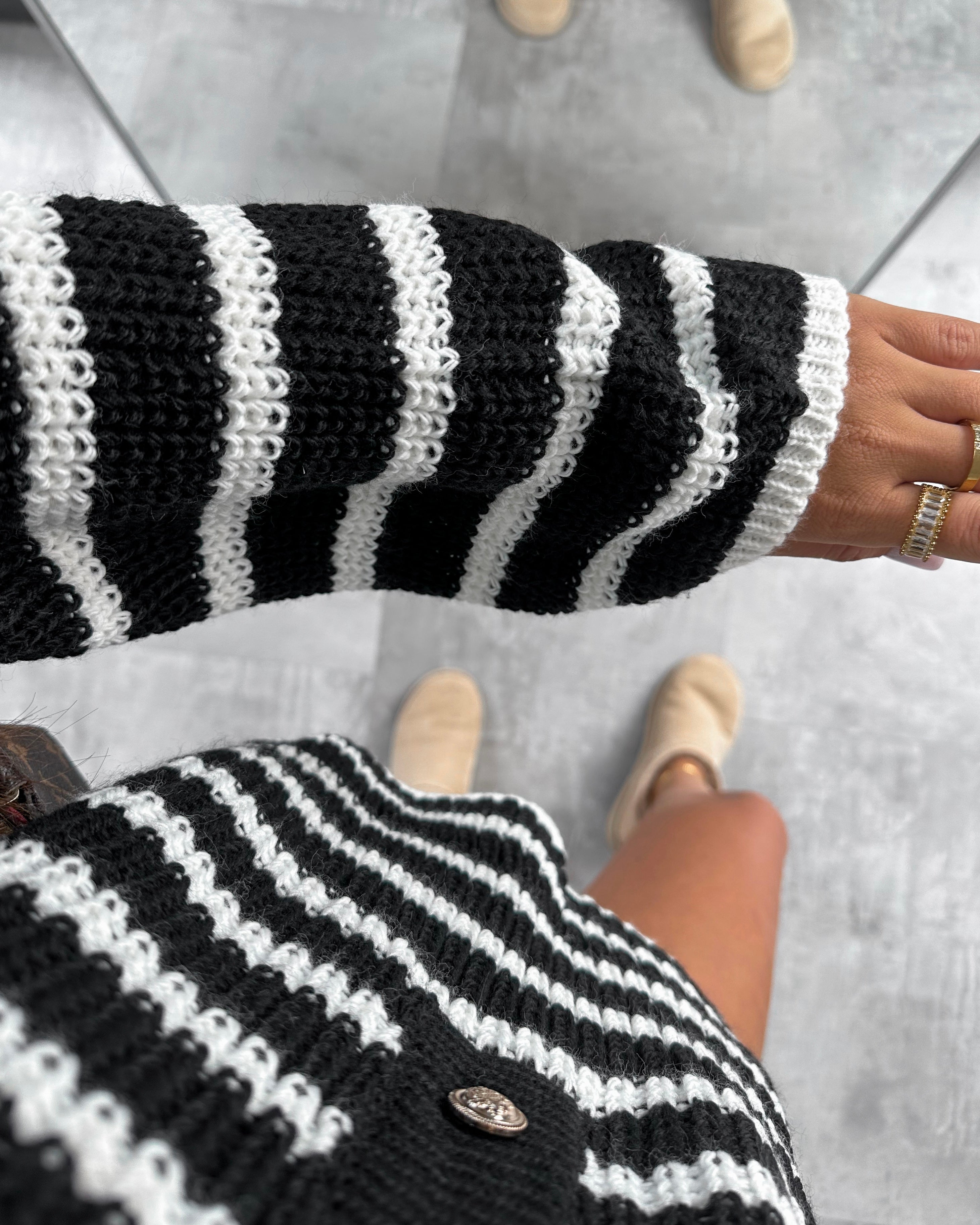 Strickpullover "Corinne" Schwarz