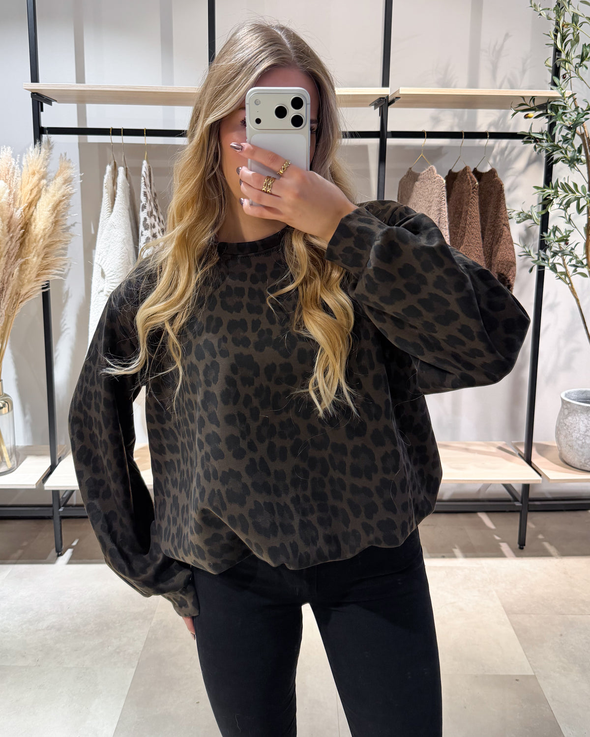 Pullover "Kaya" Leoprint